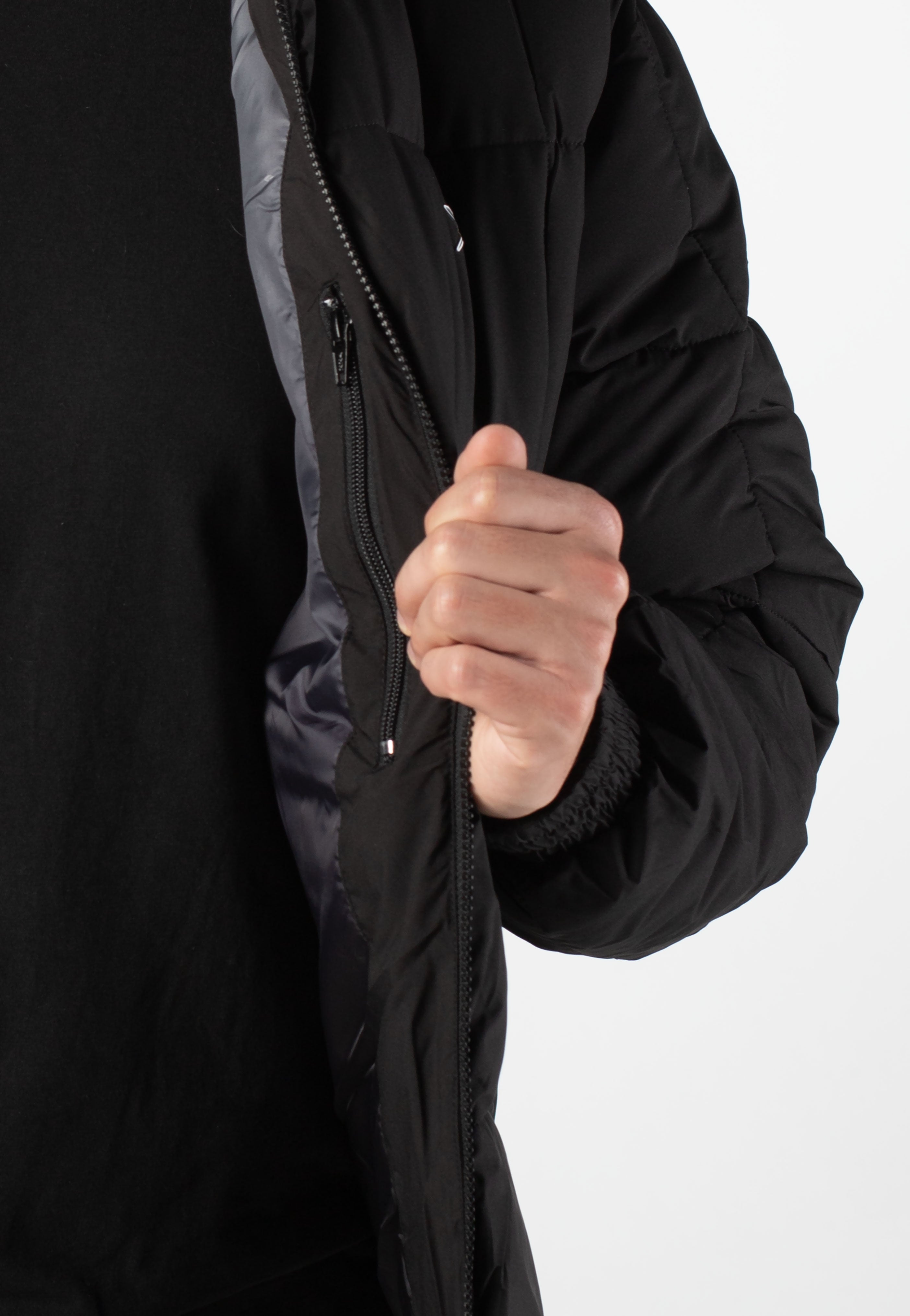 Iriedaily - Carlo Puffer Black - Jacket | Men-Image