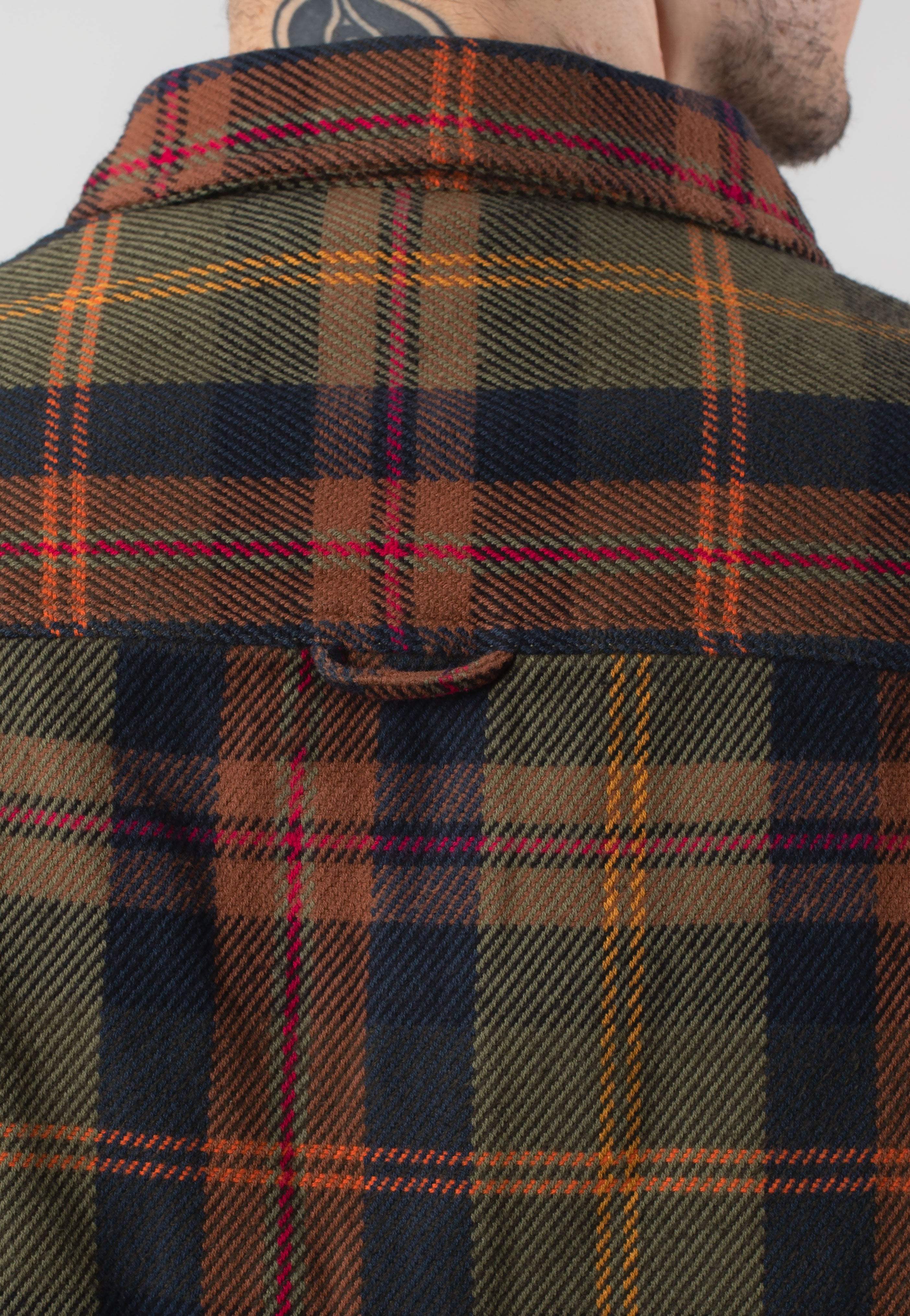 Iriedaily - Chillax Lumber Navy Brown - Shirt | Men-Image