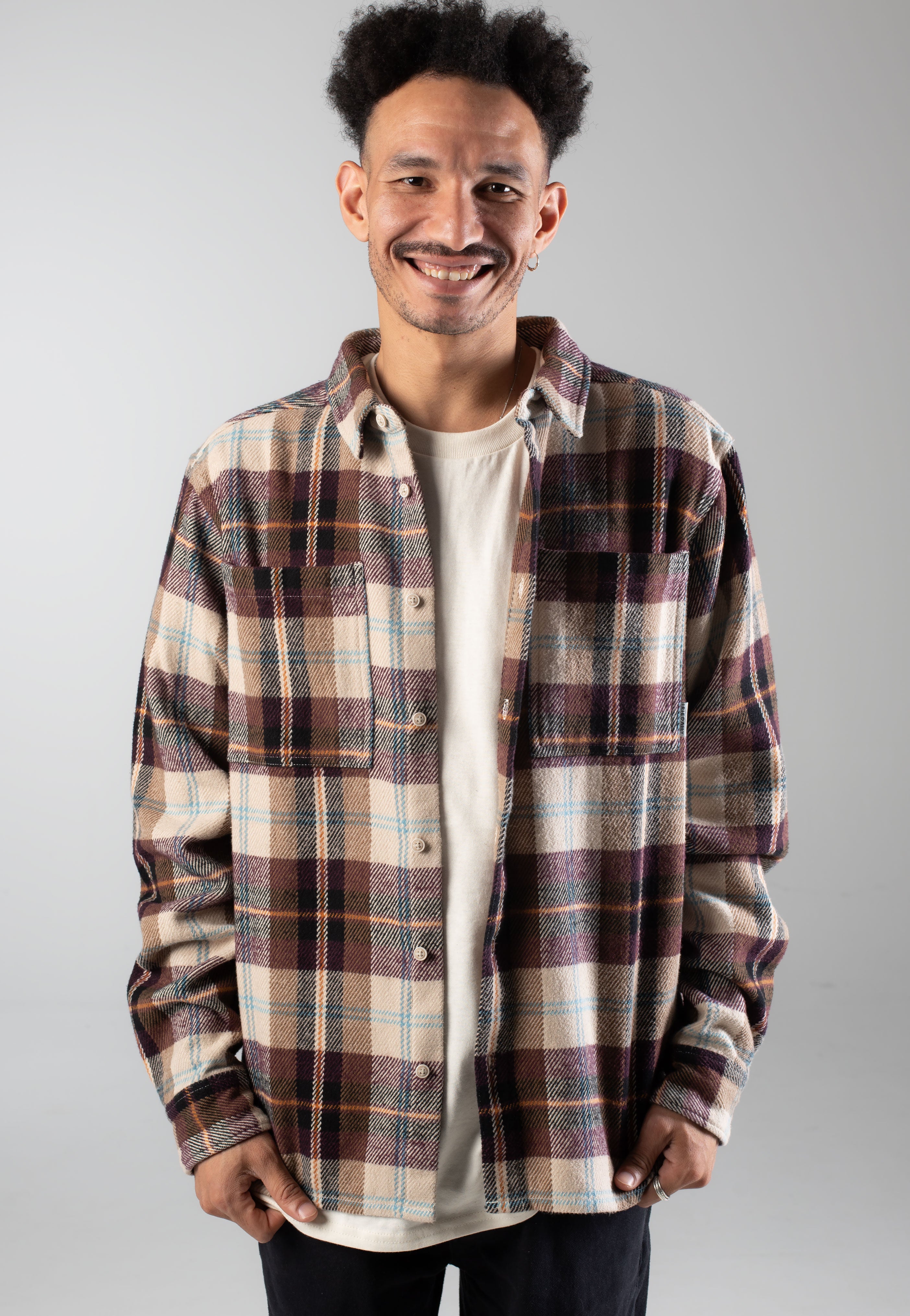 Iriedaily - Chillax Lumber Sandstone - Shirt | Men-Image