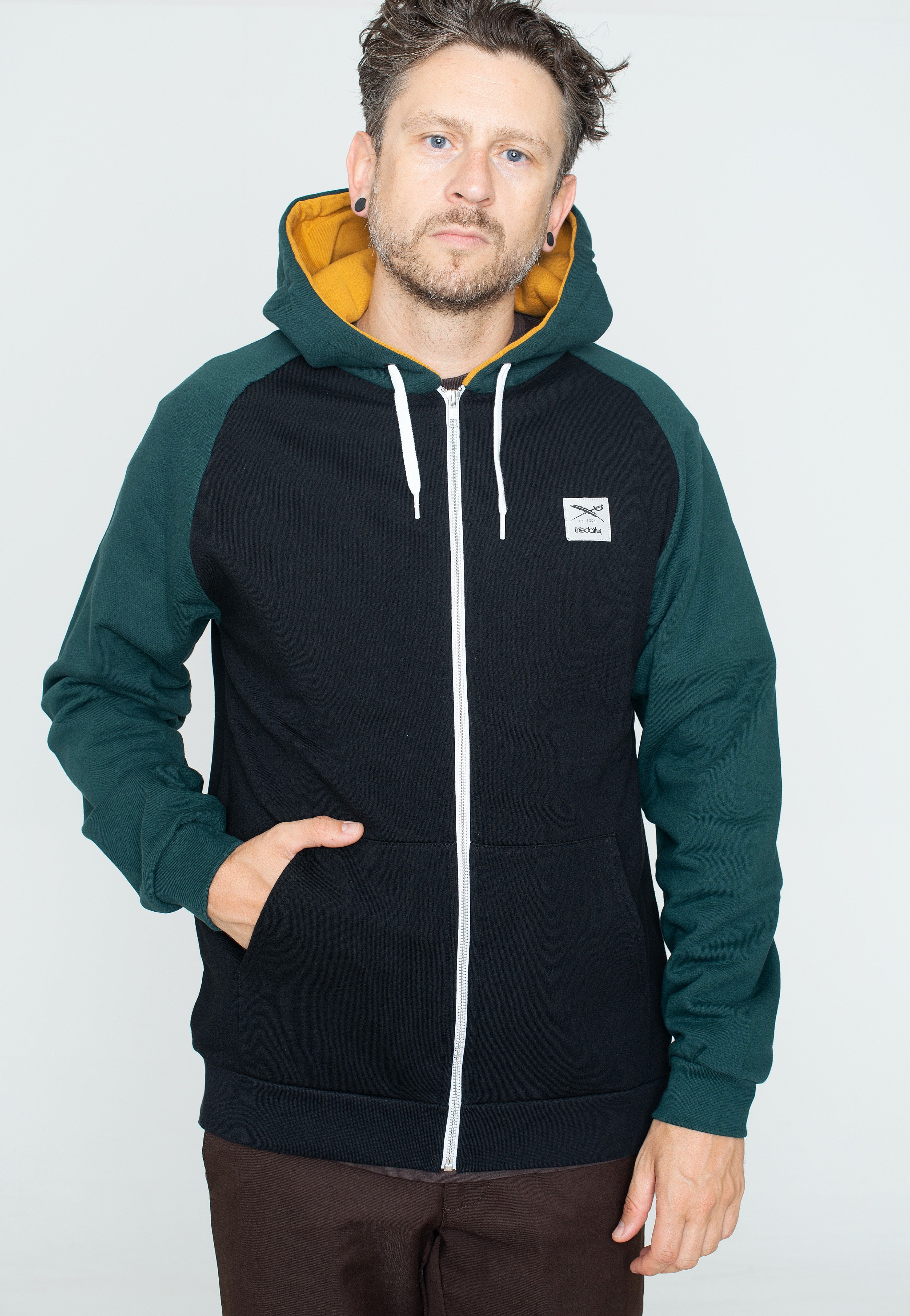 Iriedaily - De College 2 Nightforest - Zipper | Men-Image