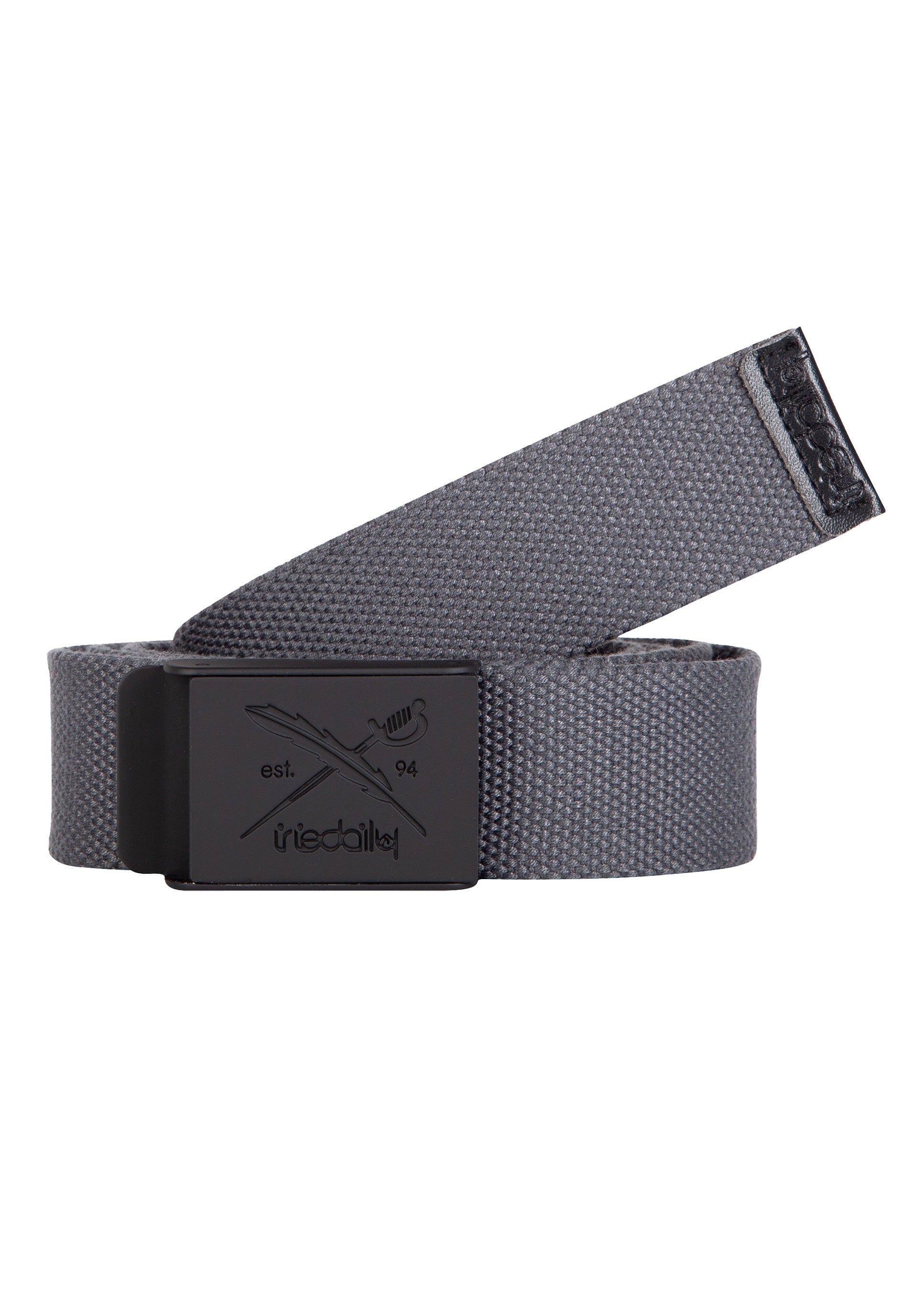 Iriedaily - Flag Rubber Anthracite - Belt | Neutral-Image