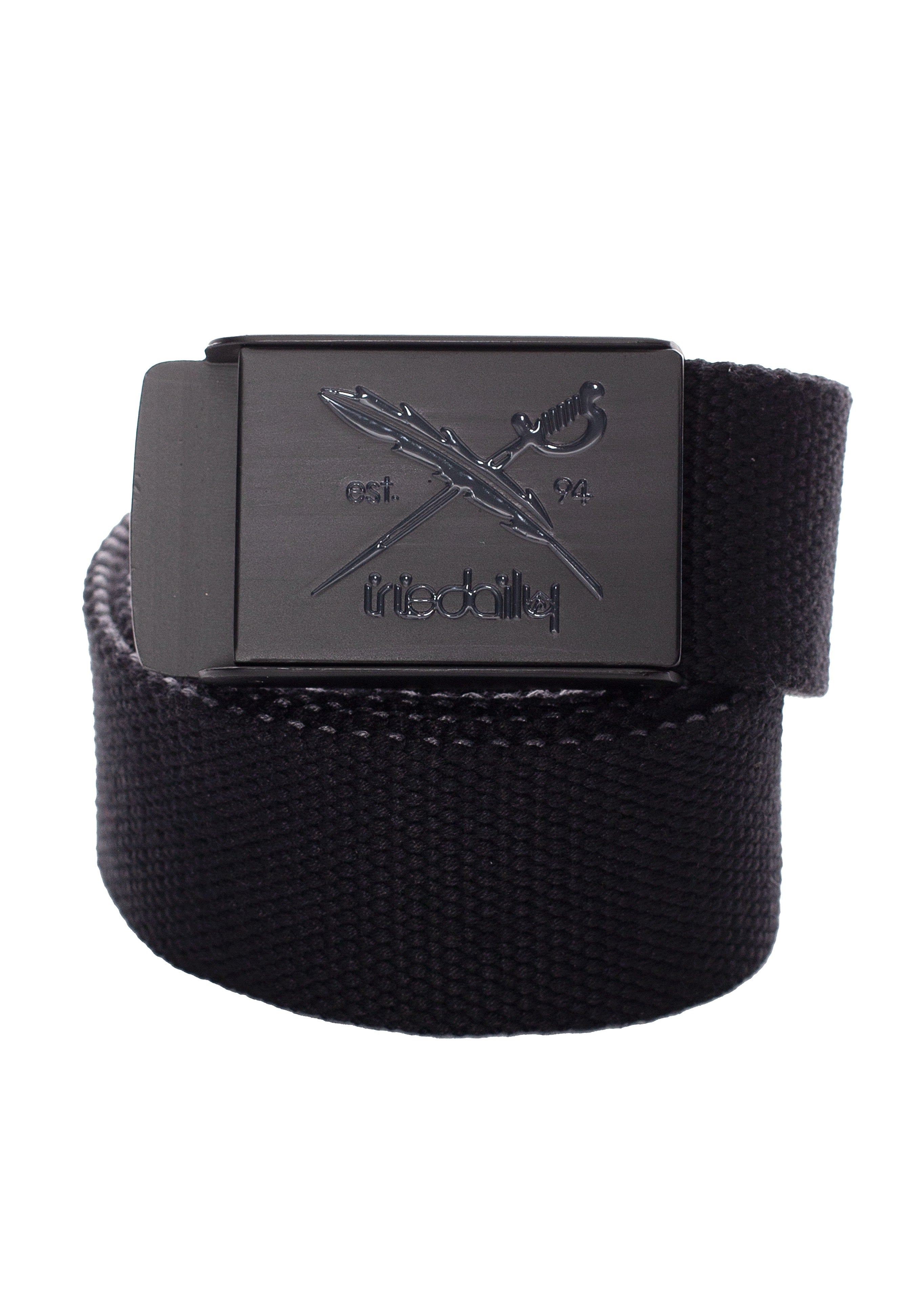 Iriedaily - Flip The Side Black Melange - Belt | Men-Image