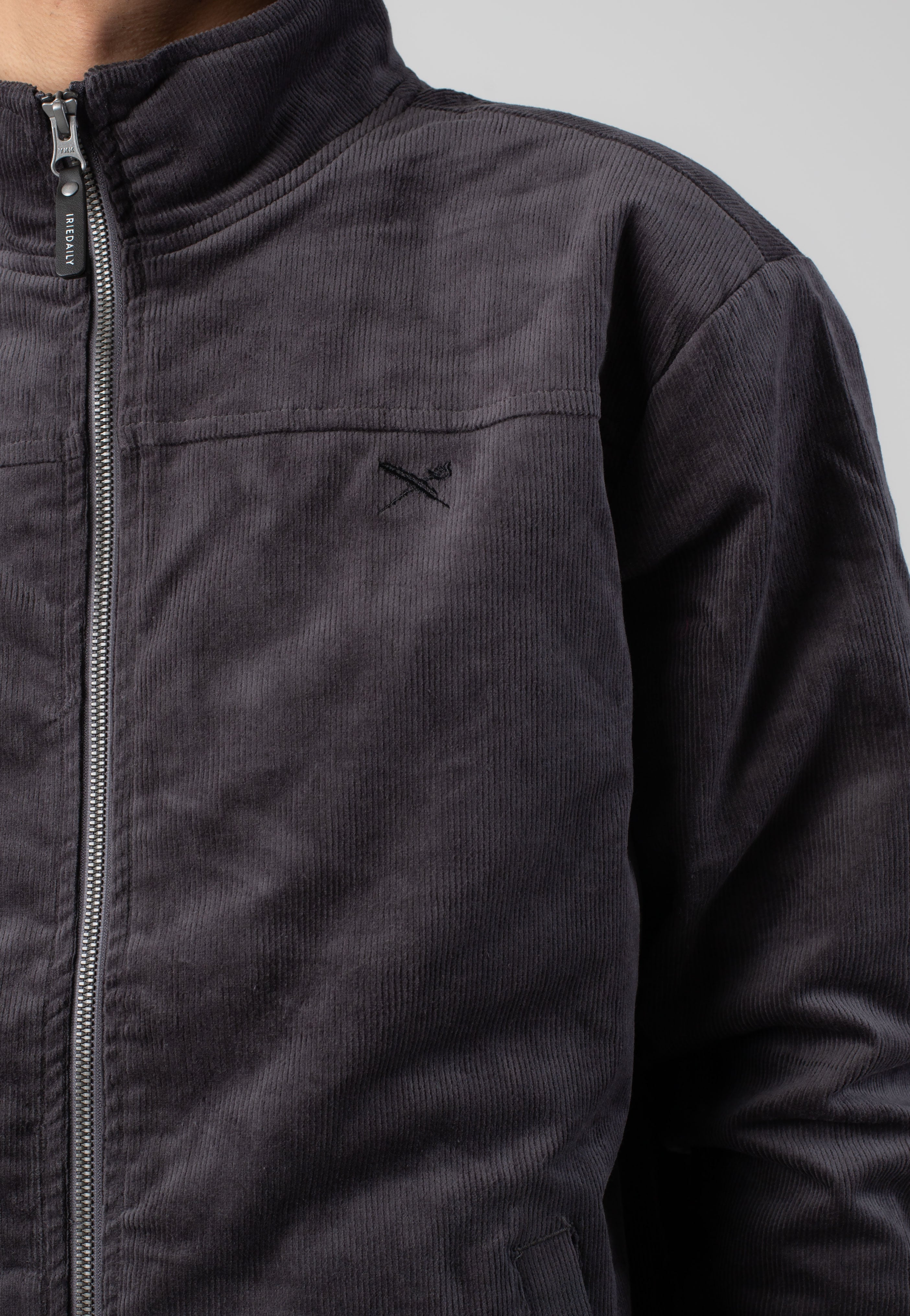 Iriedaily - GSE Cord Anthracite - Jacket | Men-Image