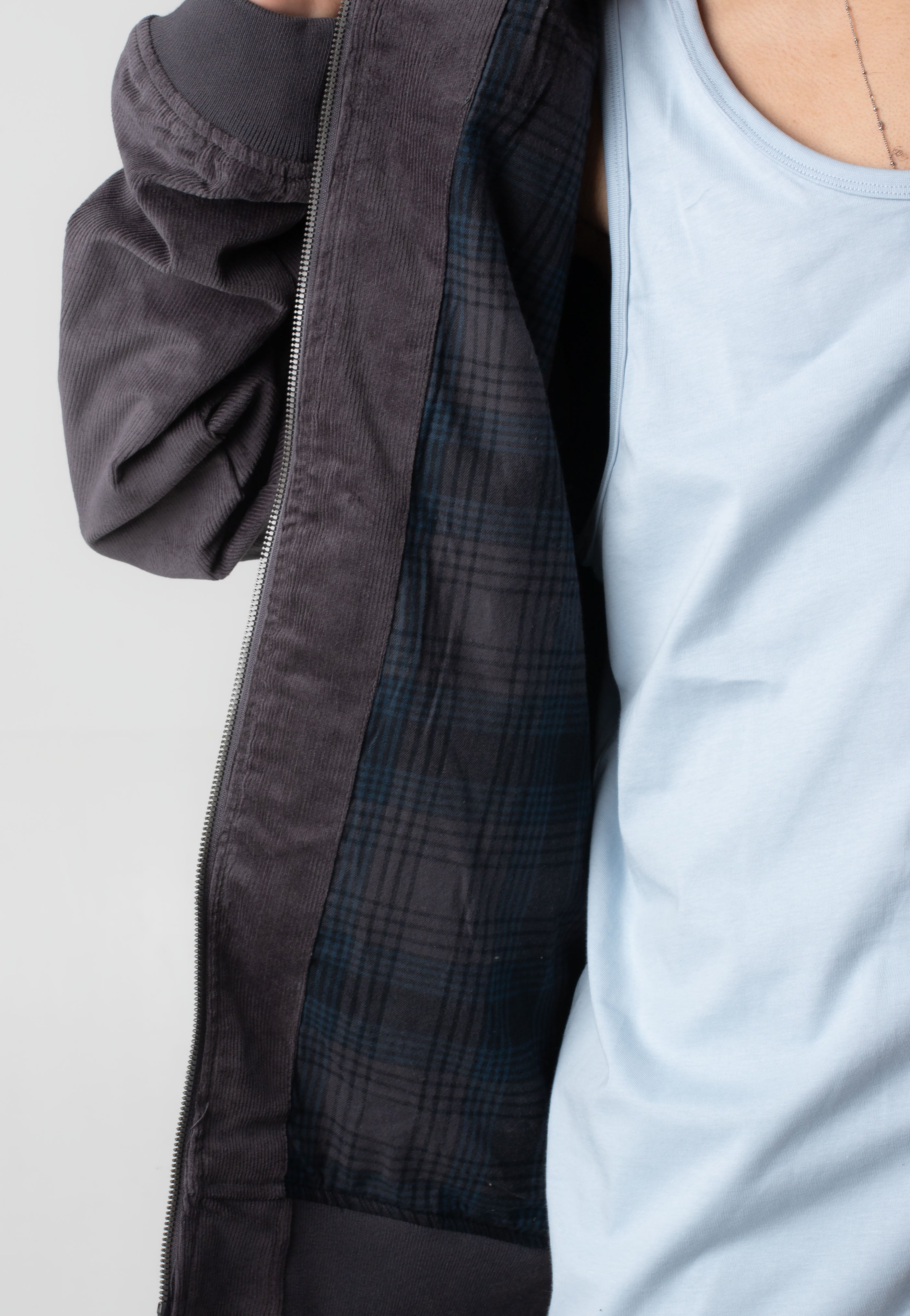 Iriedaily - GSE Cord Anthracite - Jacket | Men-Image