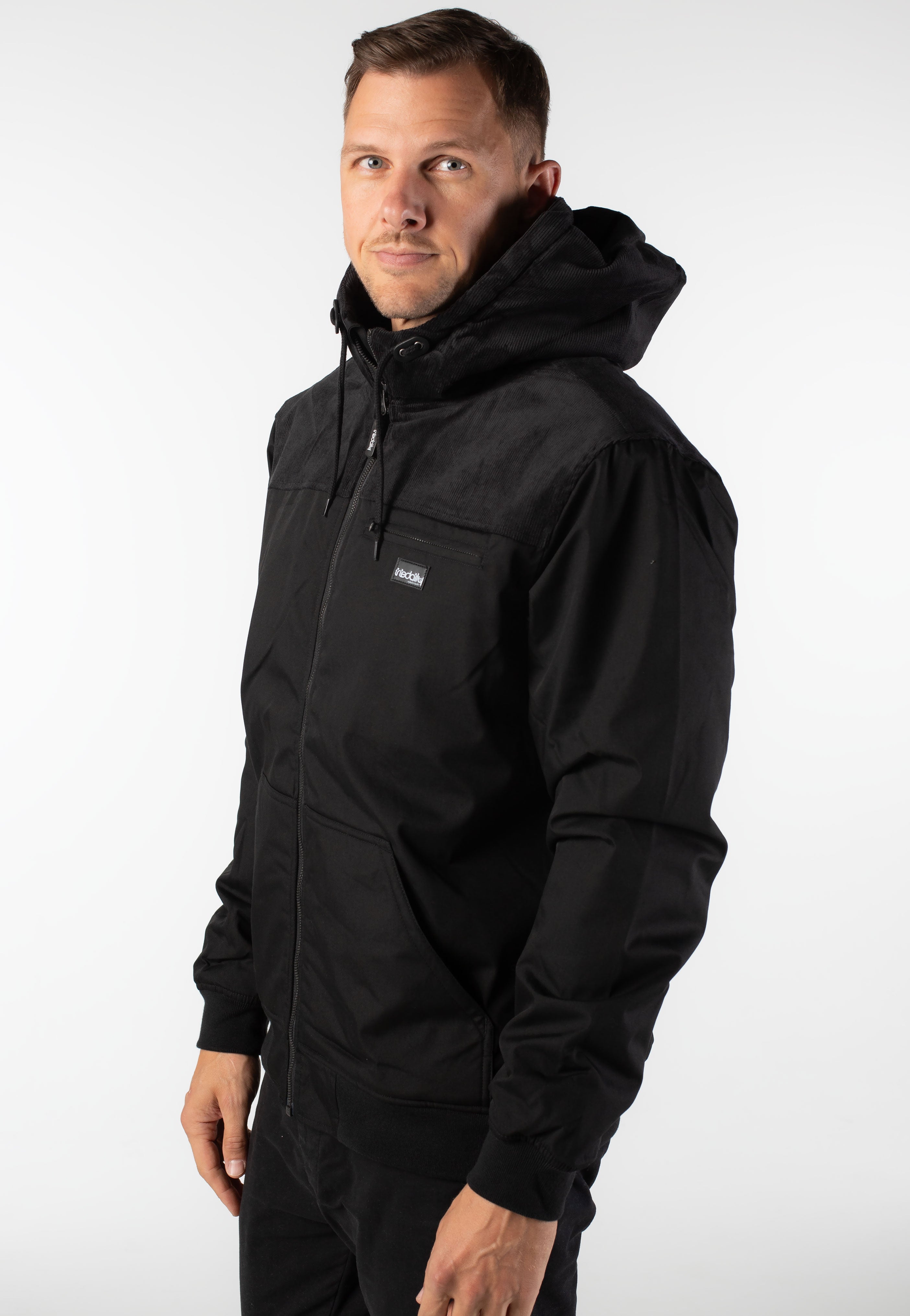 Iriedaily - Hafen Uni Black - Jacket | Men-Image