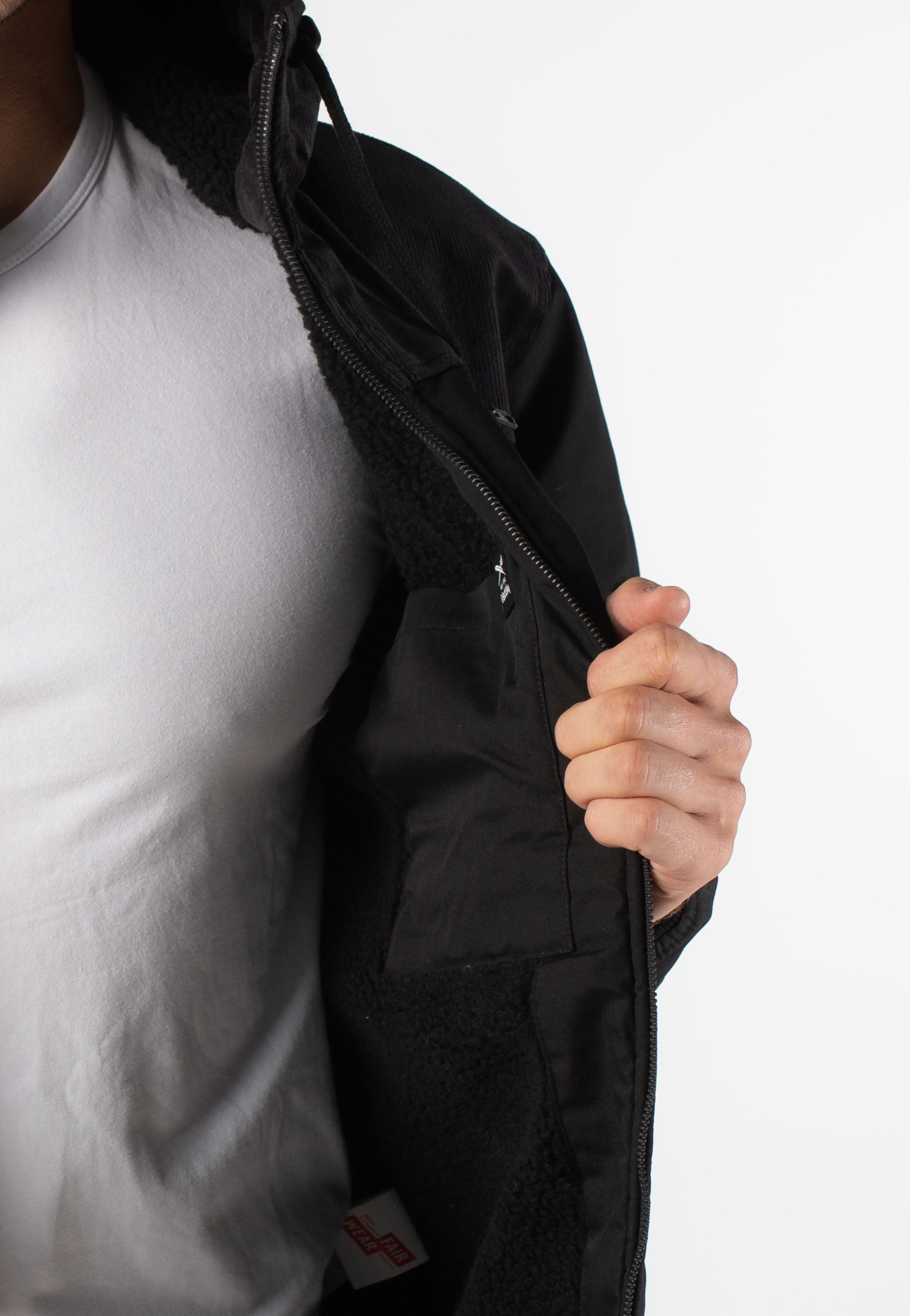 Iriedaily - Hafen Uni Black - Jacket | Men-Image