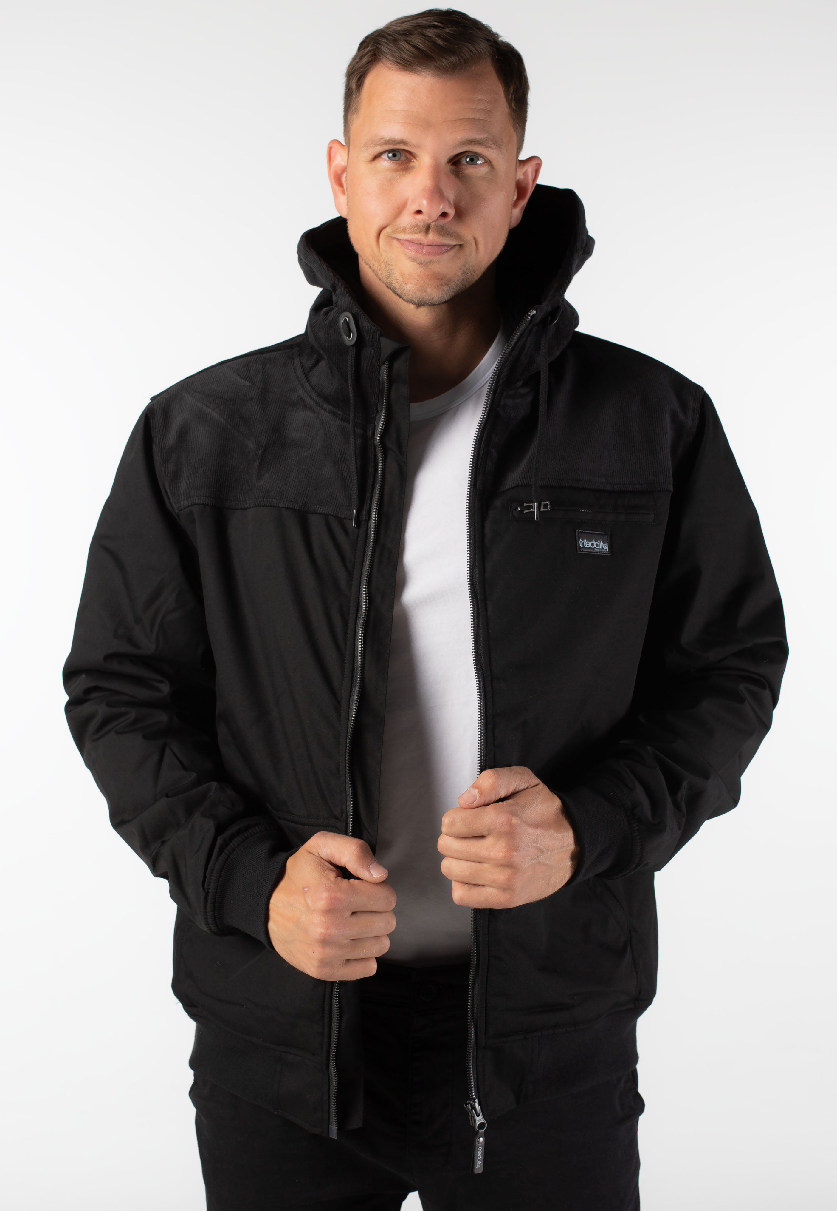 Iriedaily - Hafen Uni Black - Jacket | Men-Image
