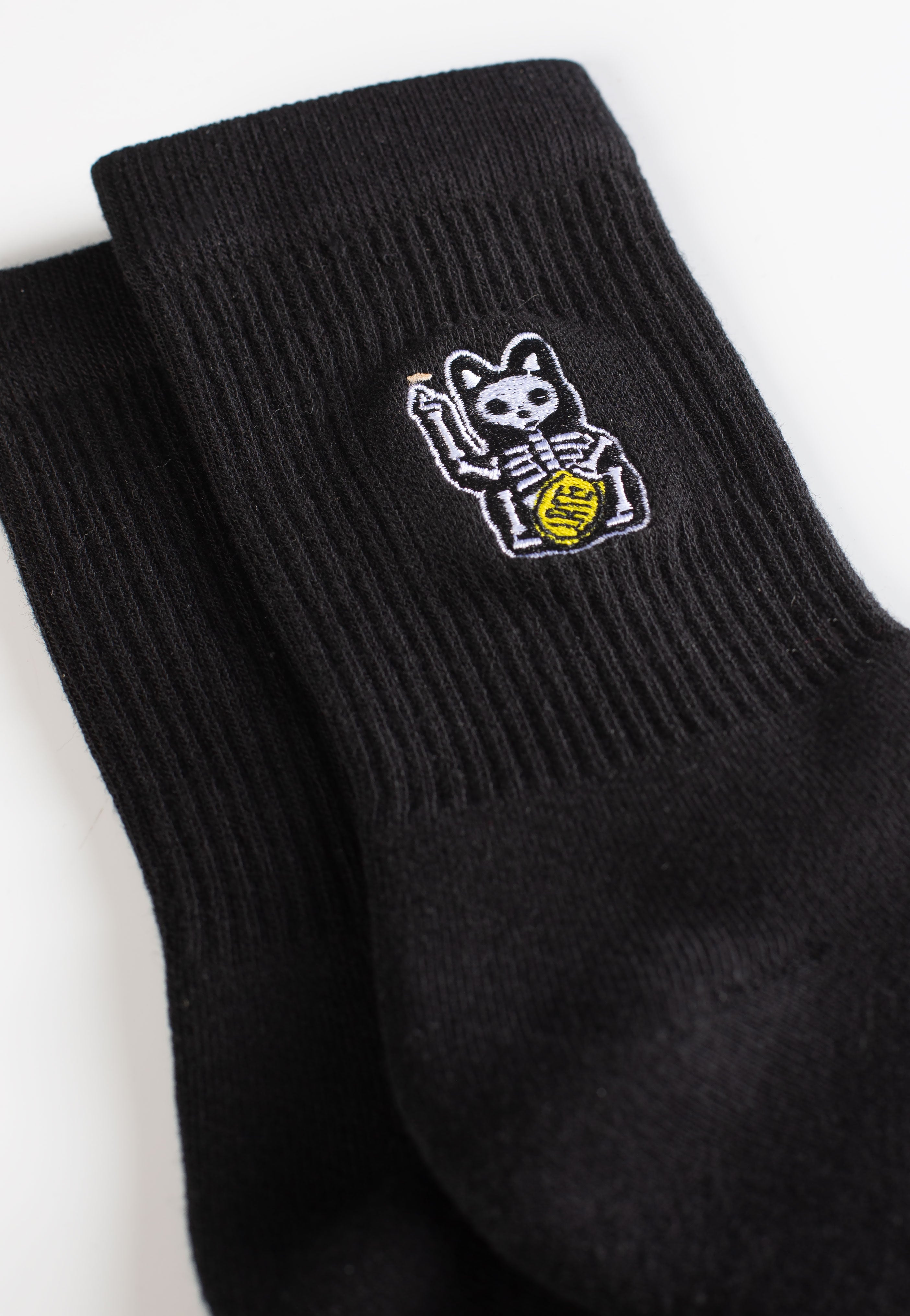 Iriedaily - Hallow Cat Black - Socks | Neutral-Image