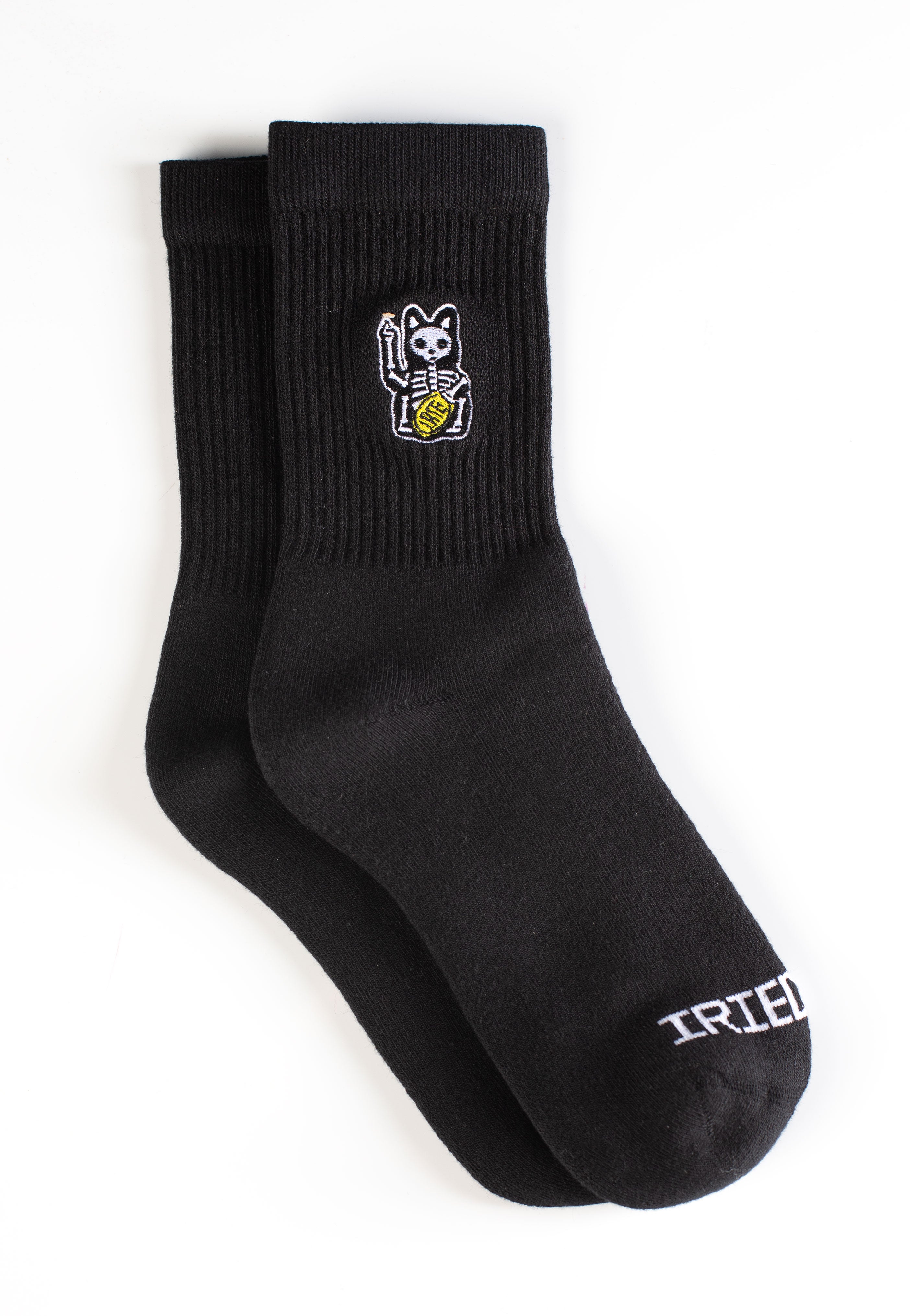 Iriedaily - Hallow Cat Black - Socks | Neutral-Image