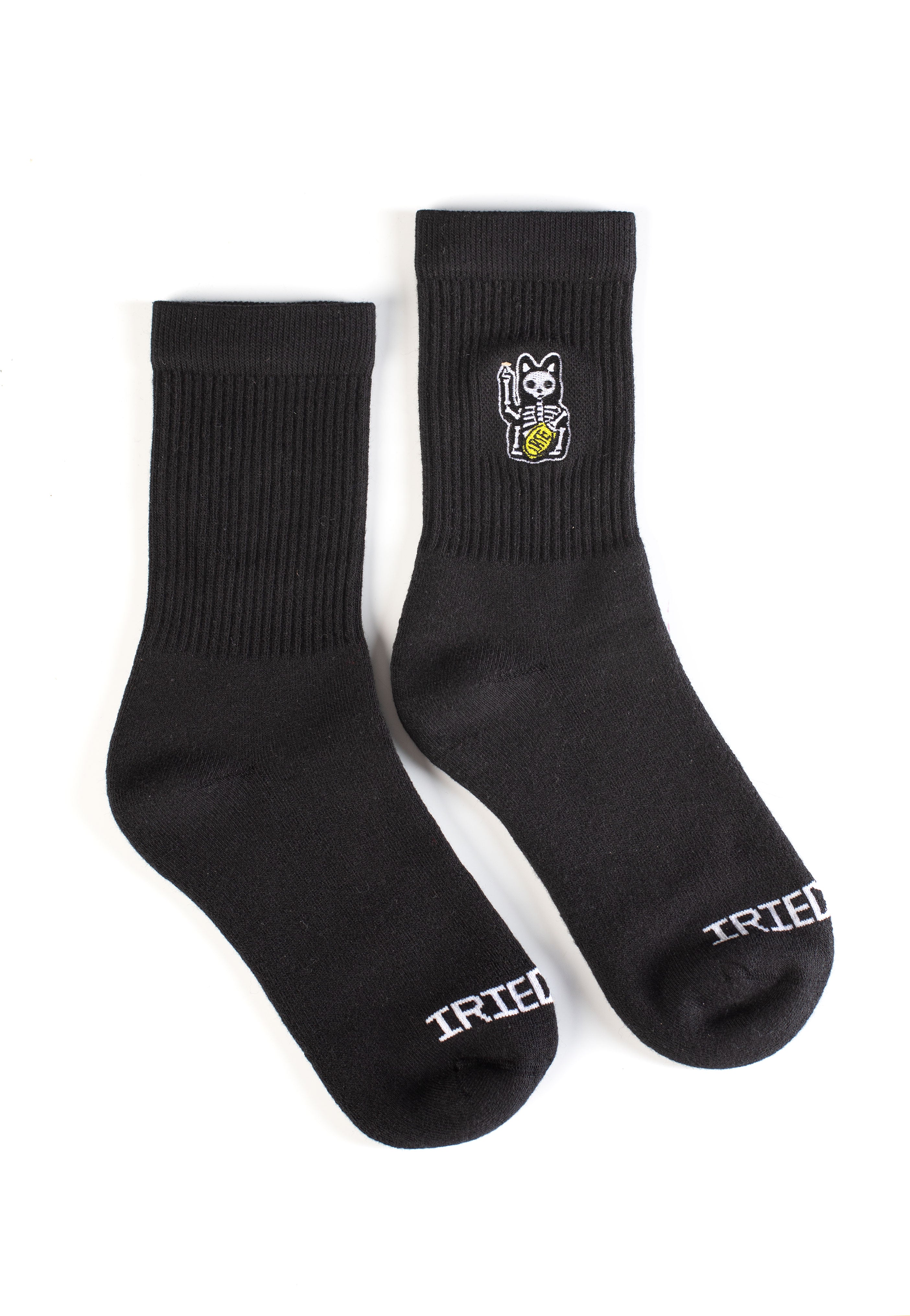 Iriedaily - Hallow Cat Black - Socks | Neutral-Image