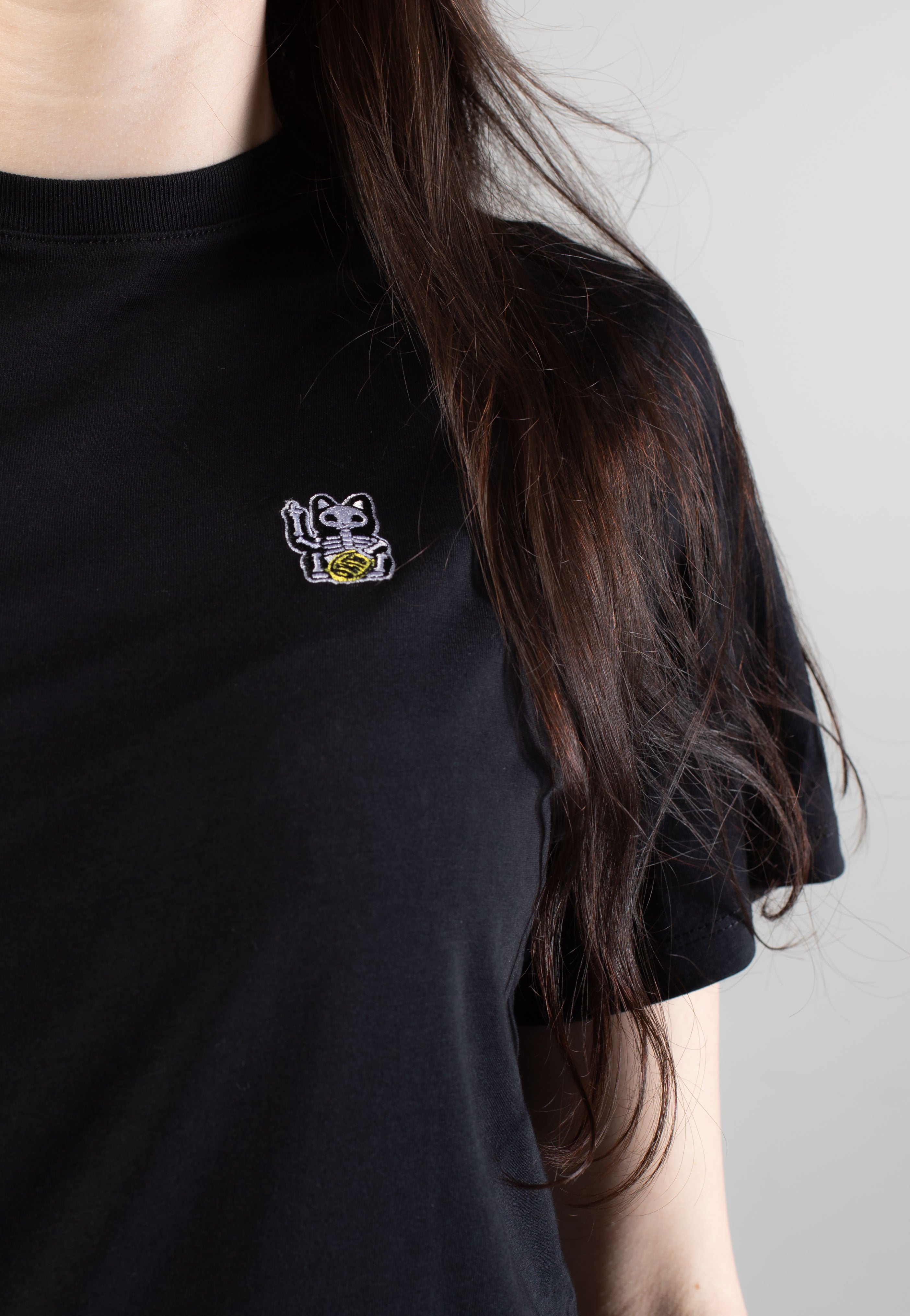 Iriedaily - Hallow Cat Black - T-Shirt | Women-Image