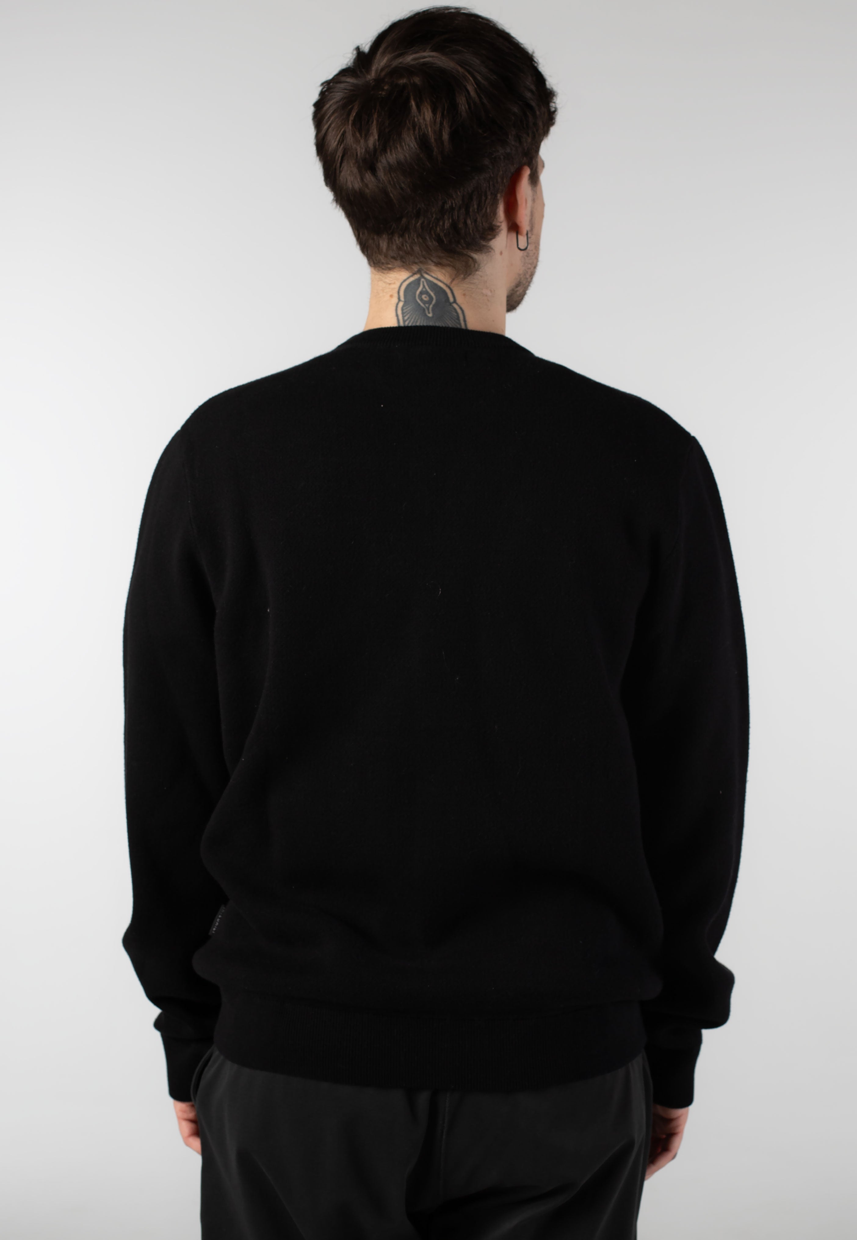 Iriedaily - Heavy Flag Knit Black - Pullover | Men-Image