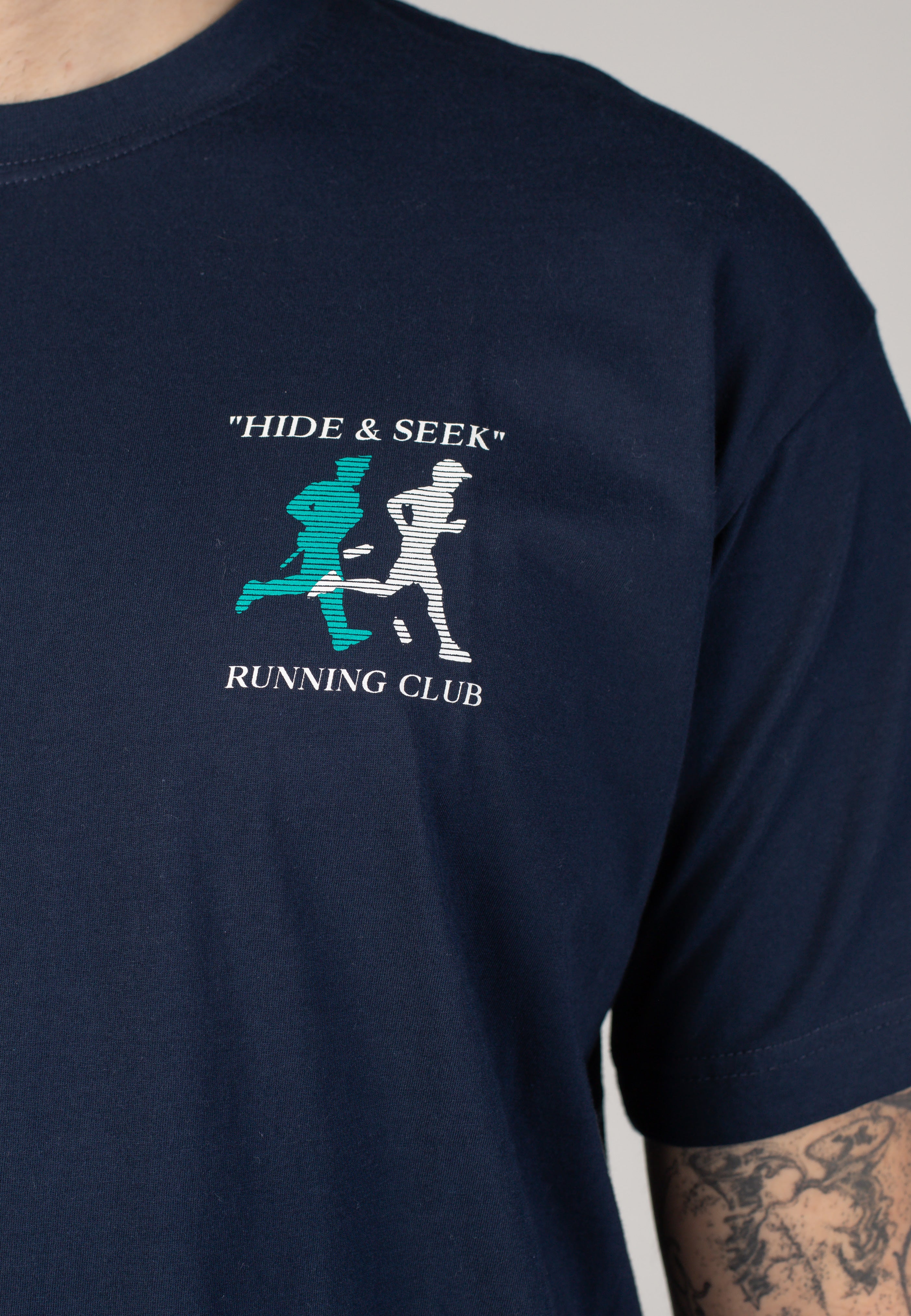 Iriedaily - Hide N Seek Midnight - T-Shirt | Men-Image