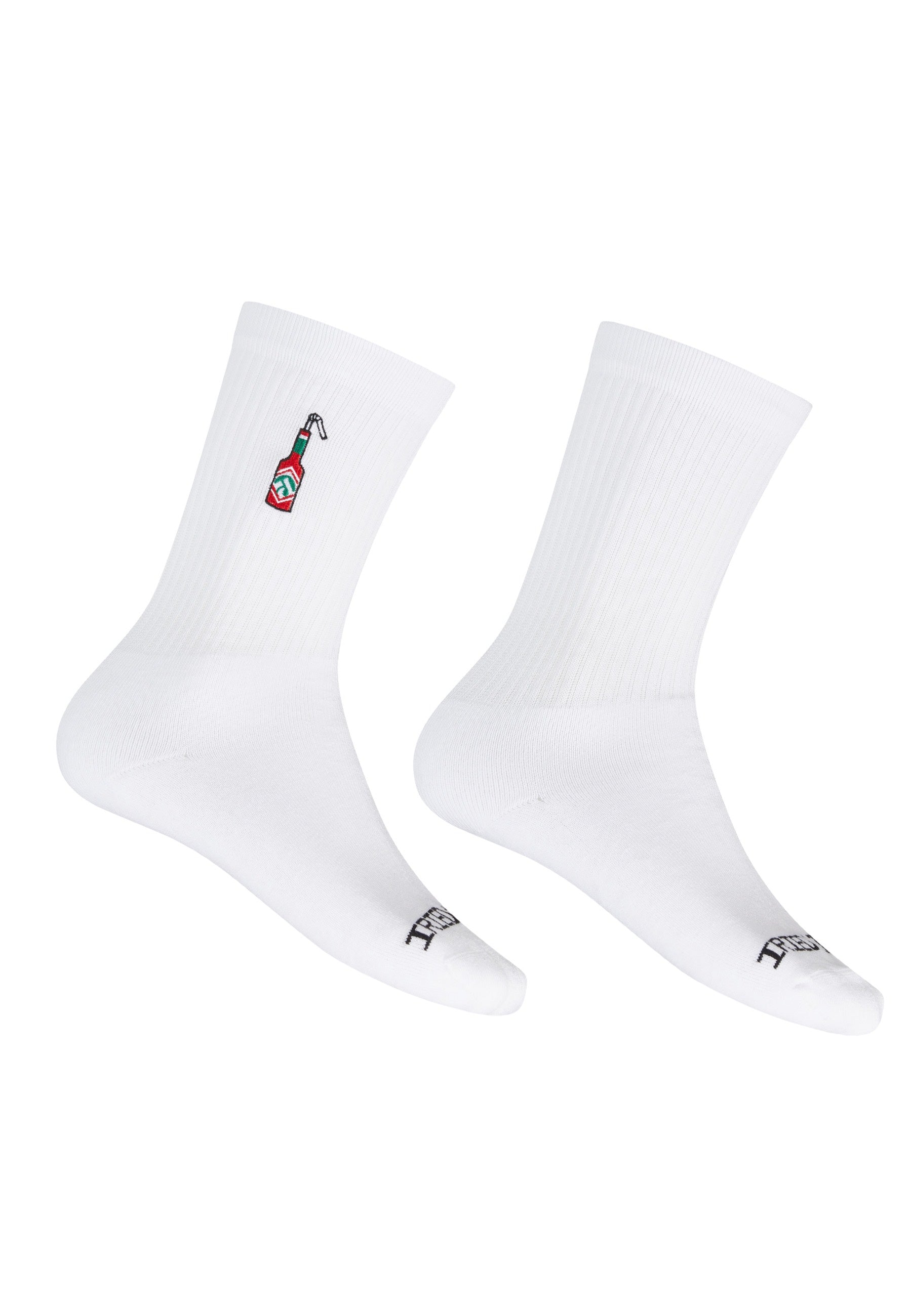 Iriedaily - Hot Hot Sauce White - Socks | Neutral-Image