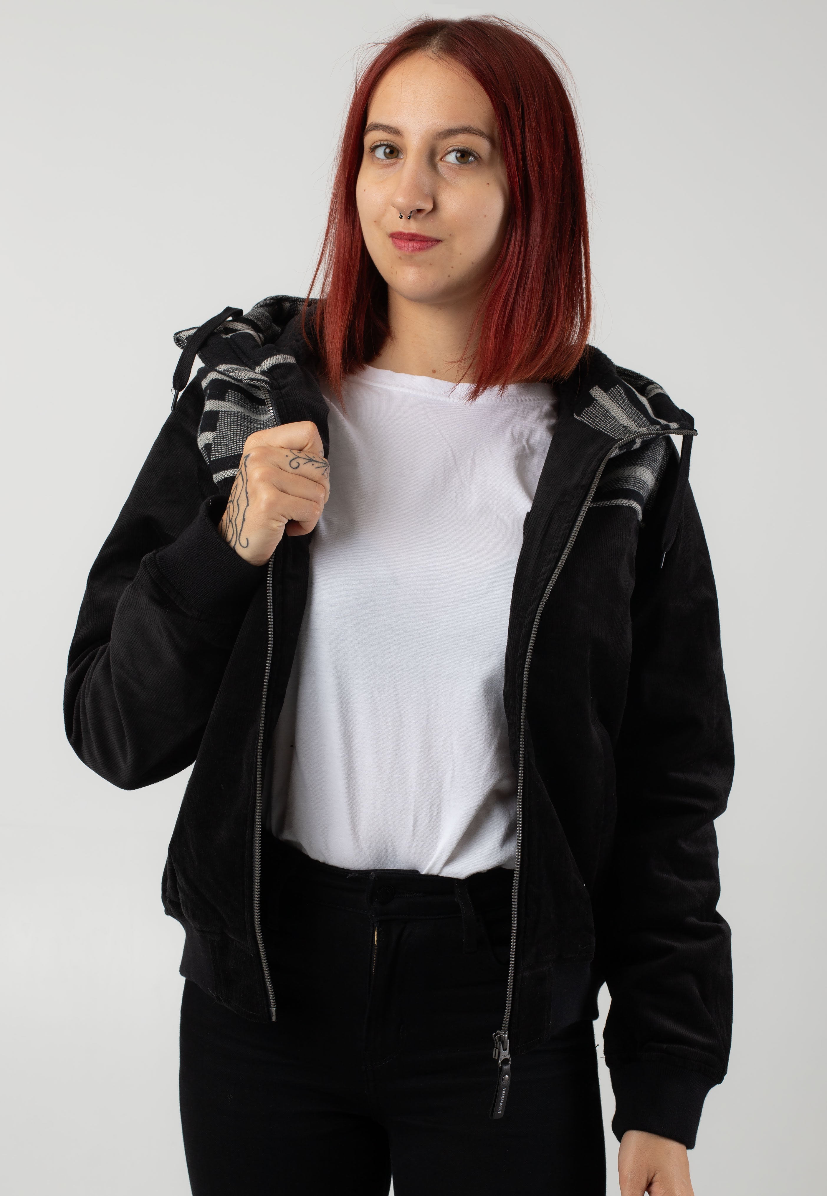 Iriedaily - Indi Spice Black White - Jacket | Women-Image