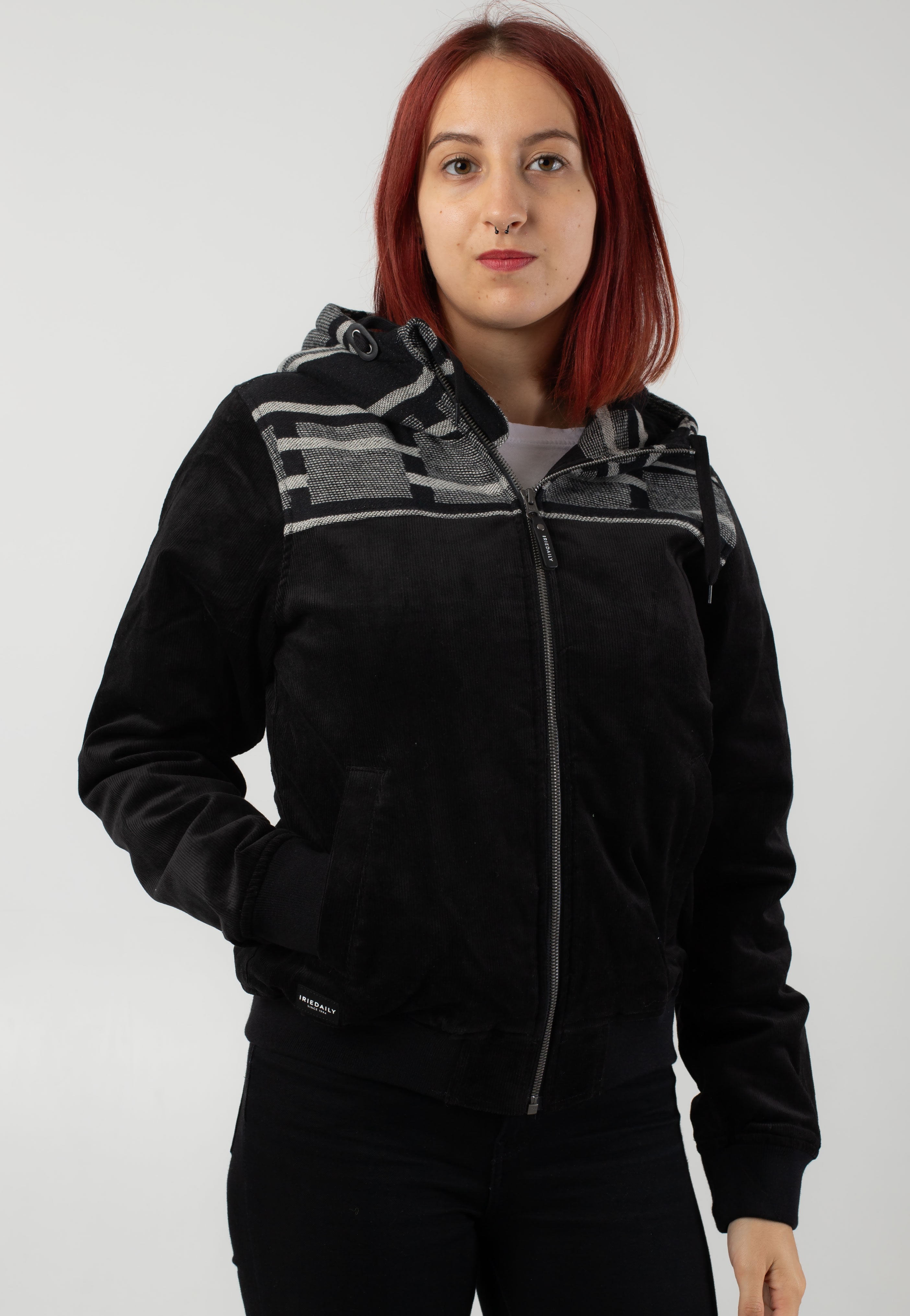 Iriedaily - Indi Spice Black White - Jacket | Women-Image