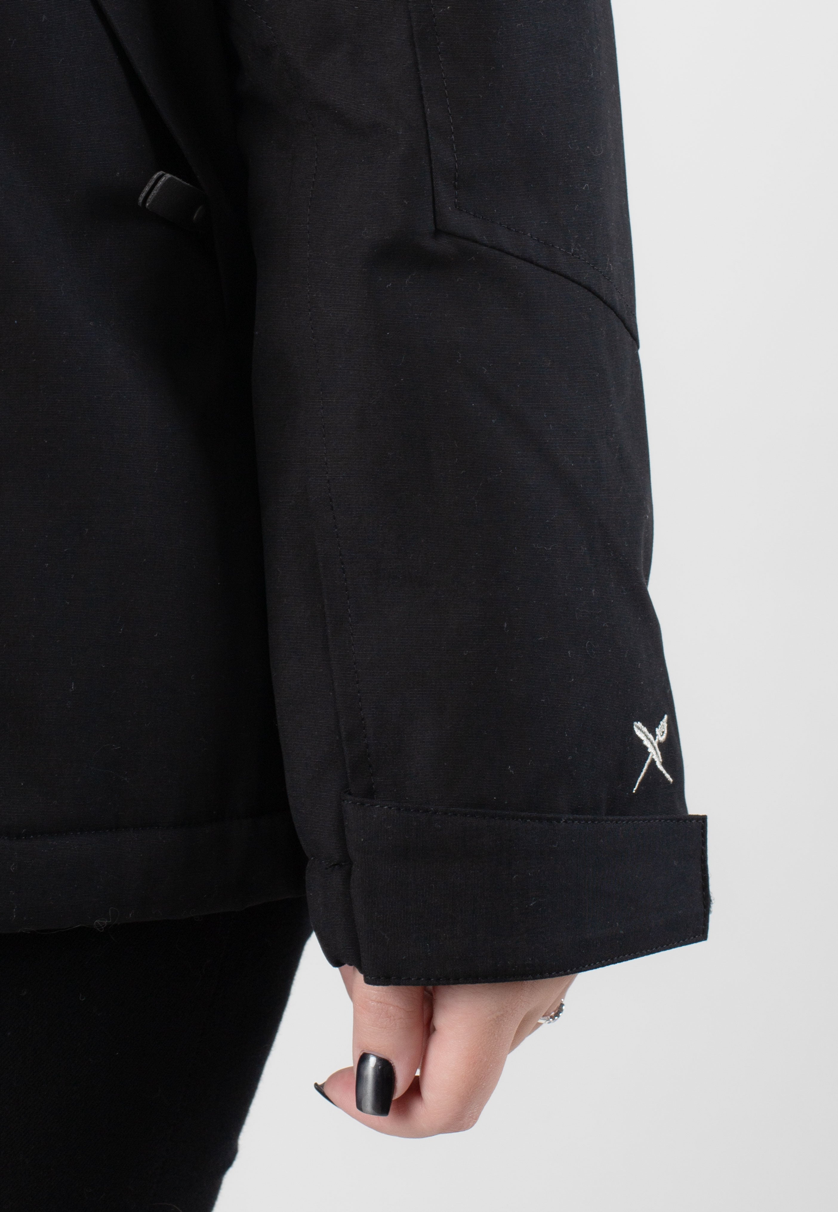 Iriedaily - Kat Hooded Black - Jacket | Women-Image