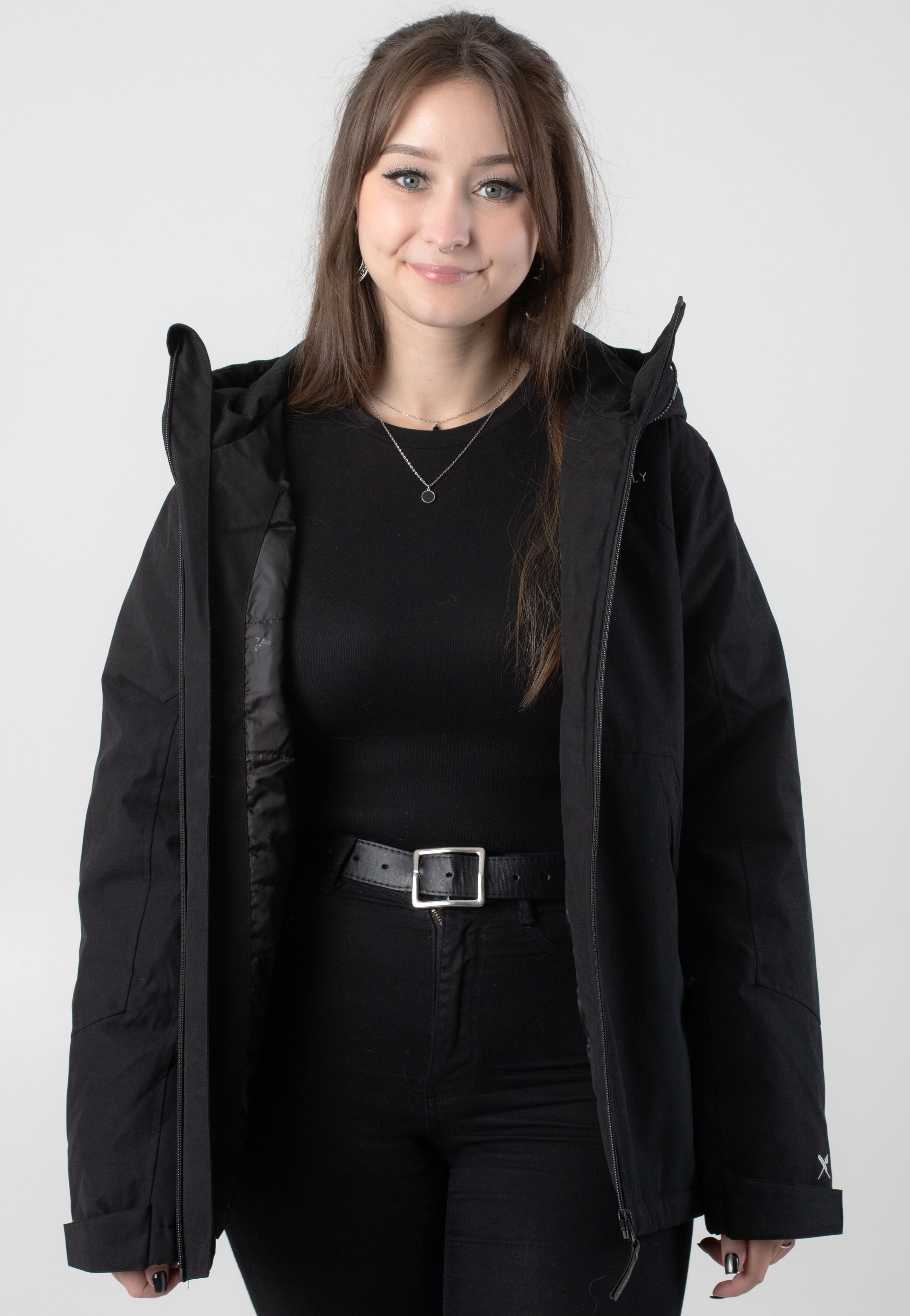 Iriedaily - Kat Hooded Black - Jacket | Women-Image