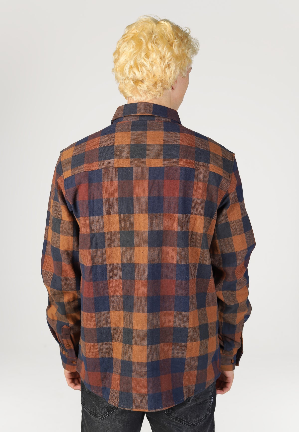 Iriedaily Lumber Fella Navy Blue Shirt | Men-Image