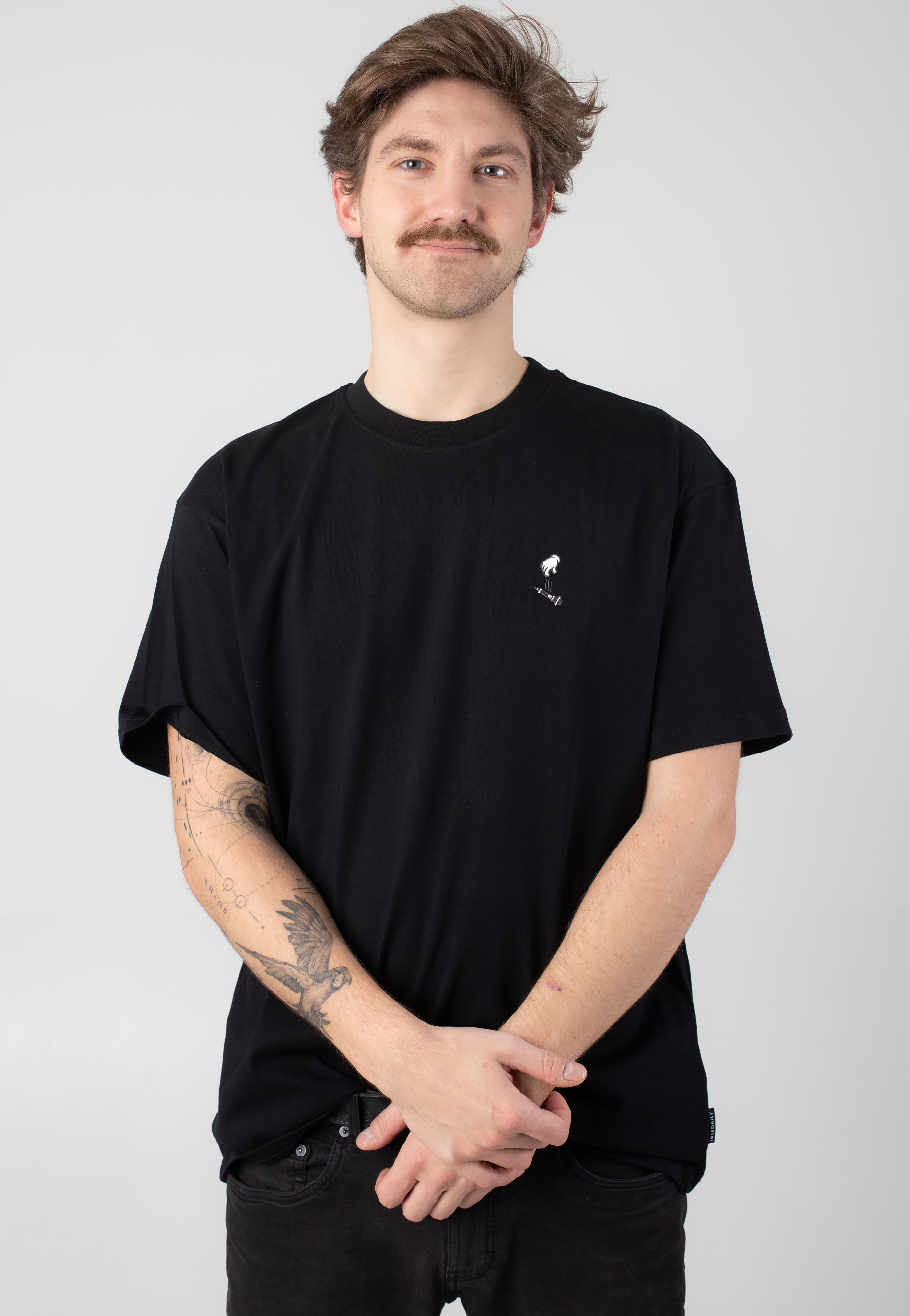 Iriedaily - Micdrop Black - T-Shirt | Men-Image