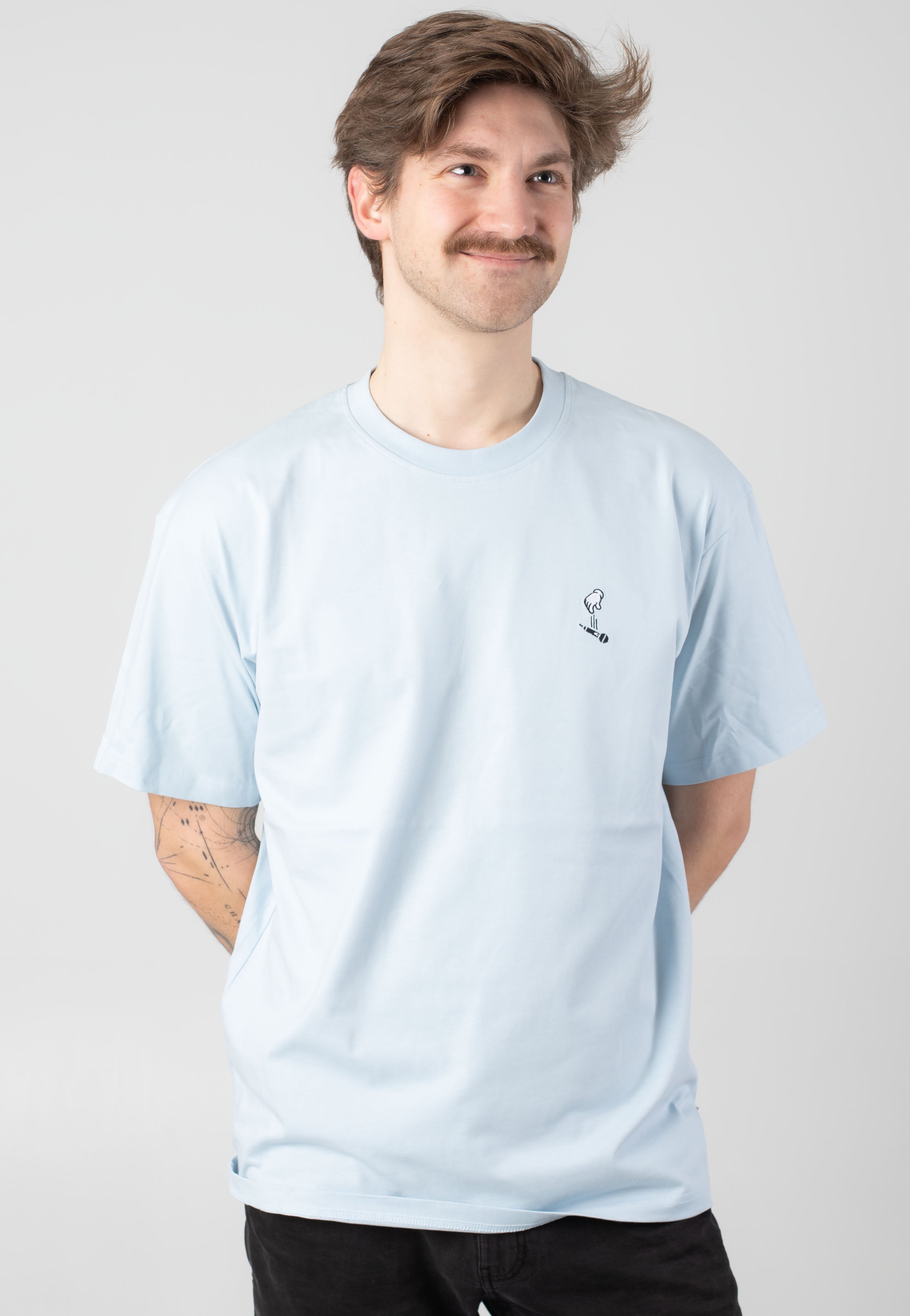 Iriedaily - Micdrop Ice Blue - T-Shirt | Men-Image