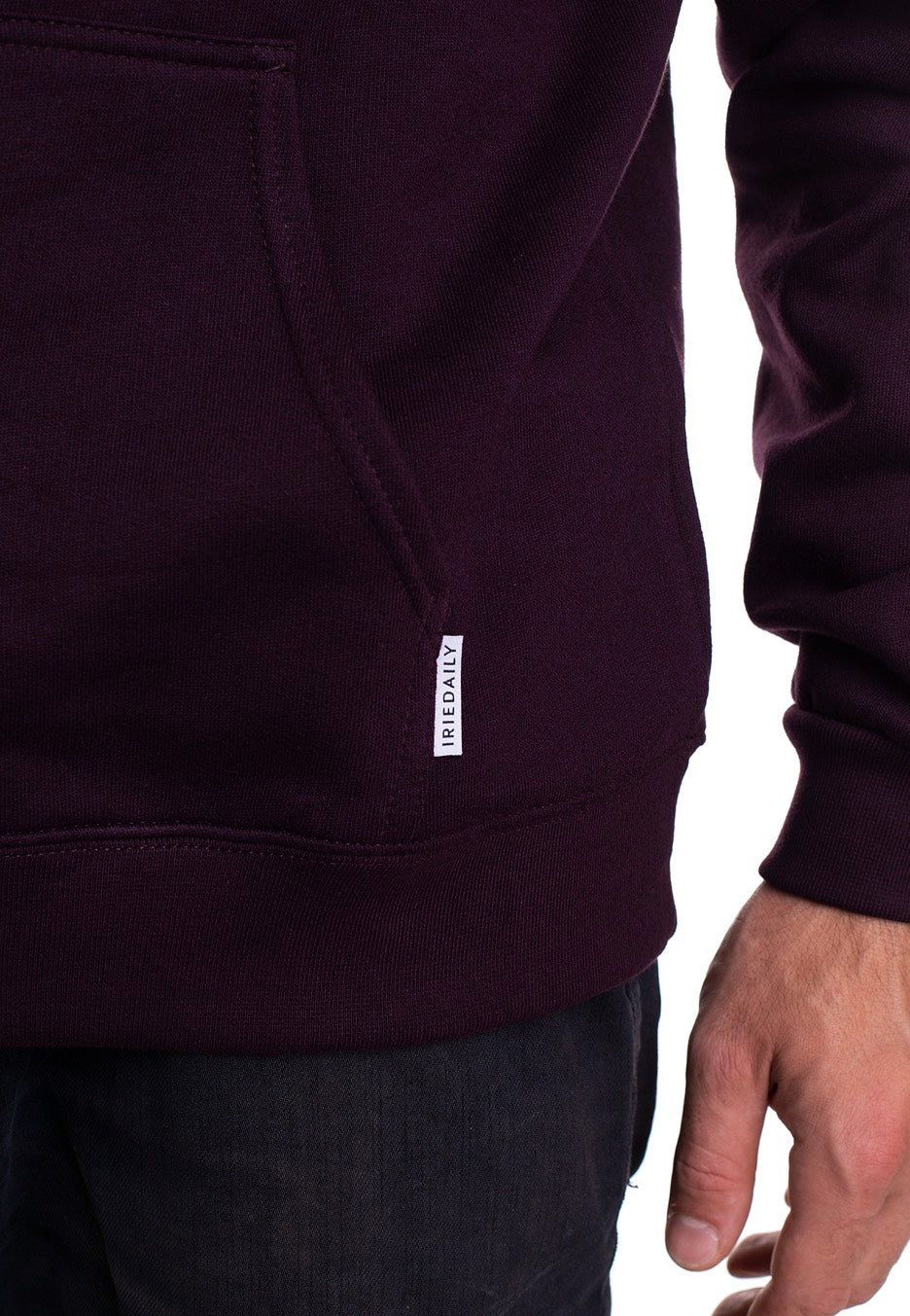 Iriedaily Mini Flag 2 Aubergine Felpa con cappuccio | Men-Image