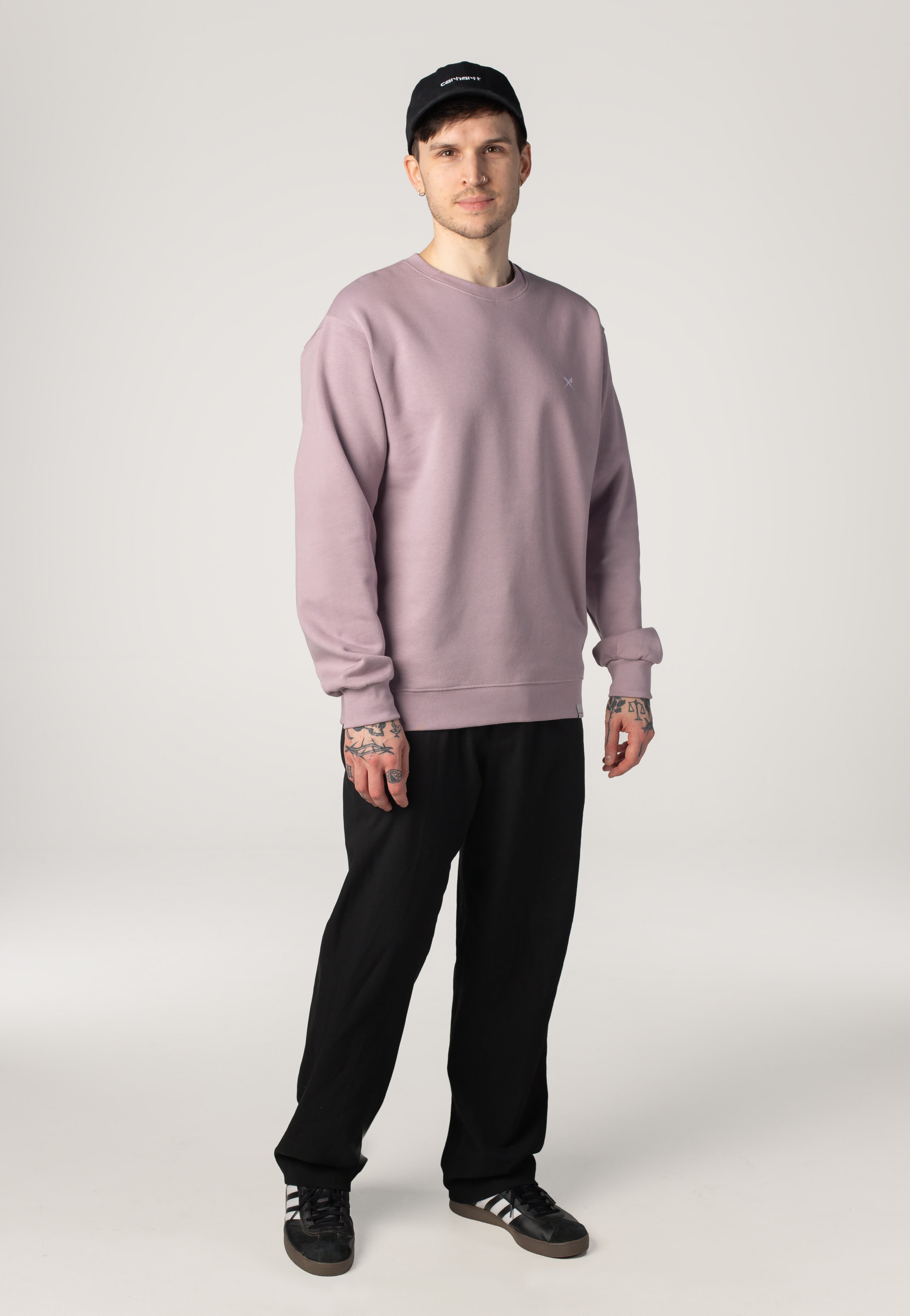 Iriedaily - Mini Flag 2 Crew Mauve - Sweater | Men-Image