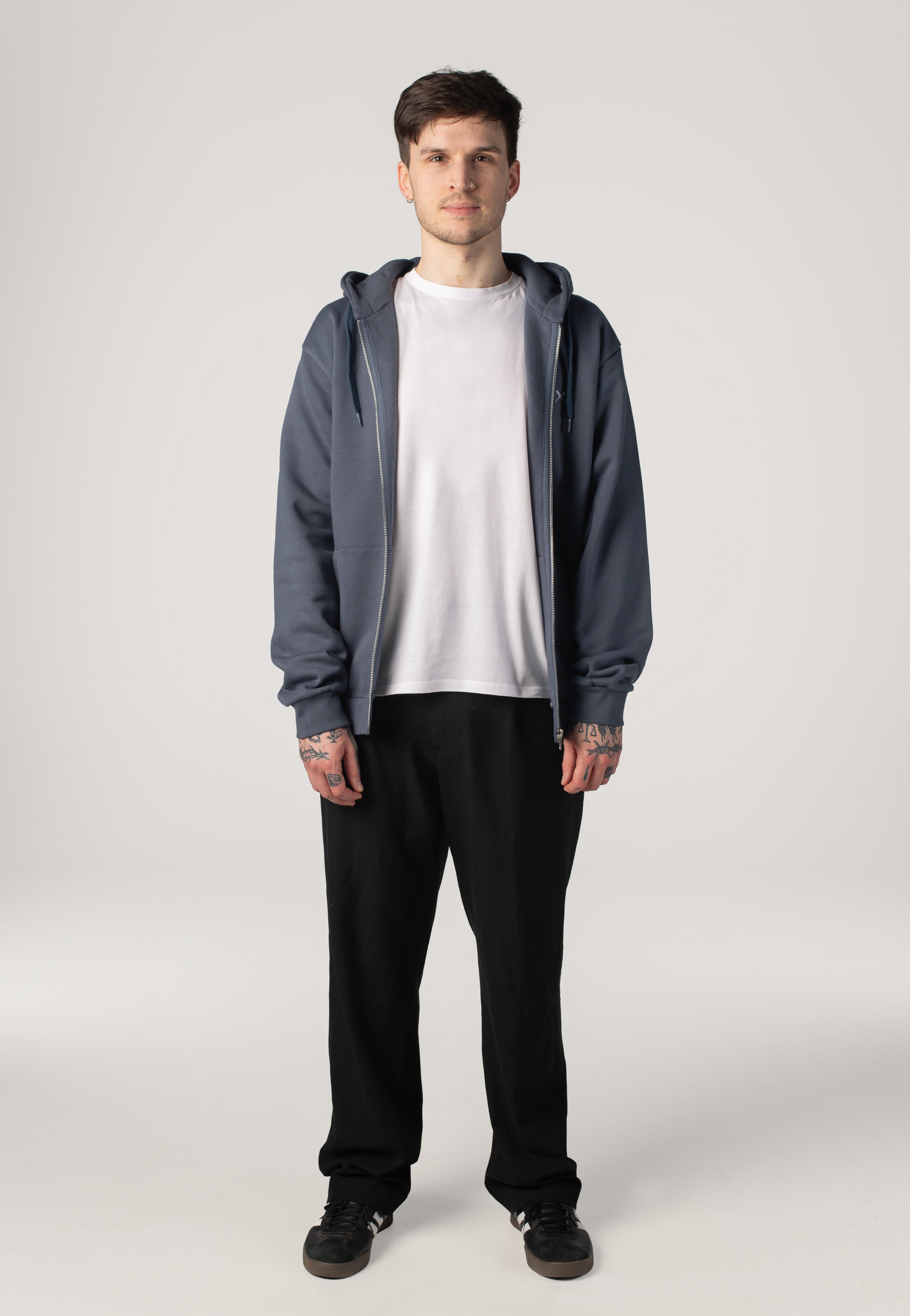 Iriedaily - Mini Flag 2 Dark Steel - Zipper | Men-Image