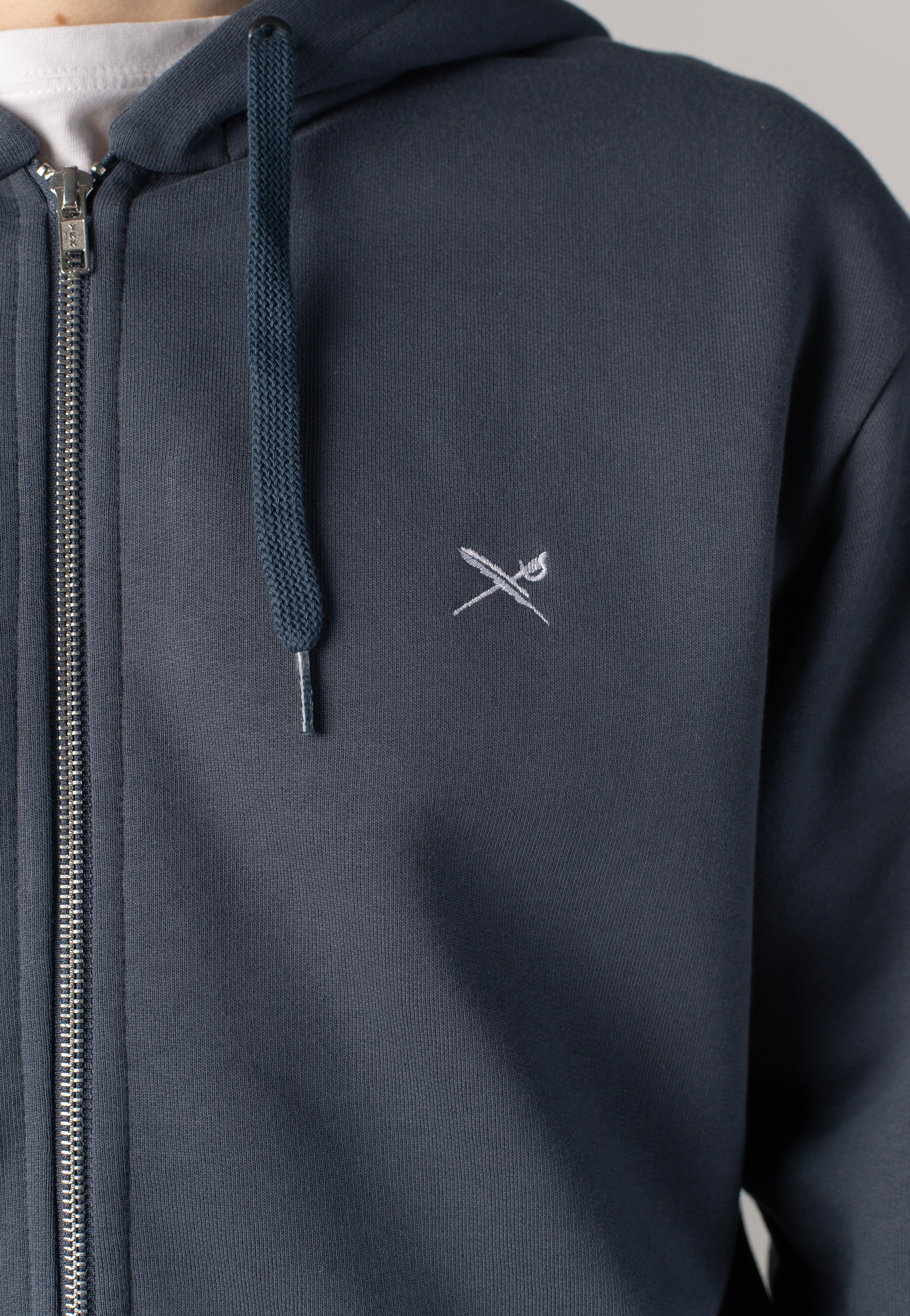 Iriedaily - Mini Flag 2 Dark Steel - Zipper | Men-Image