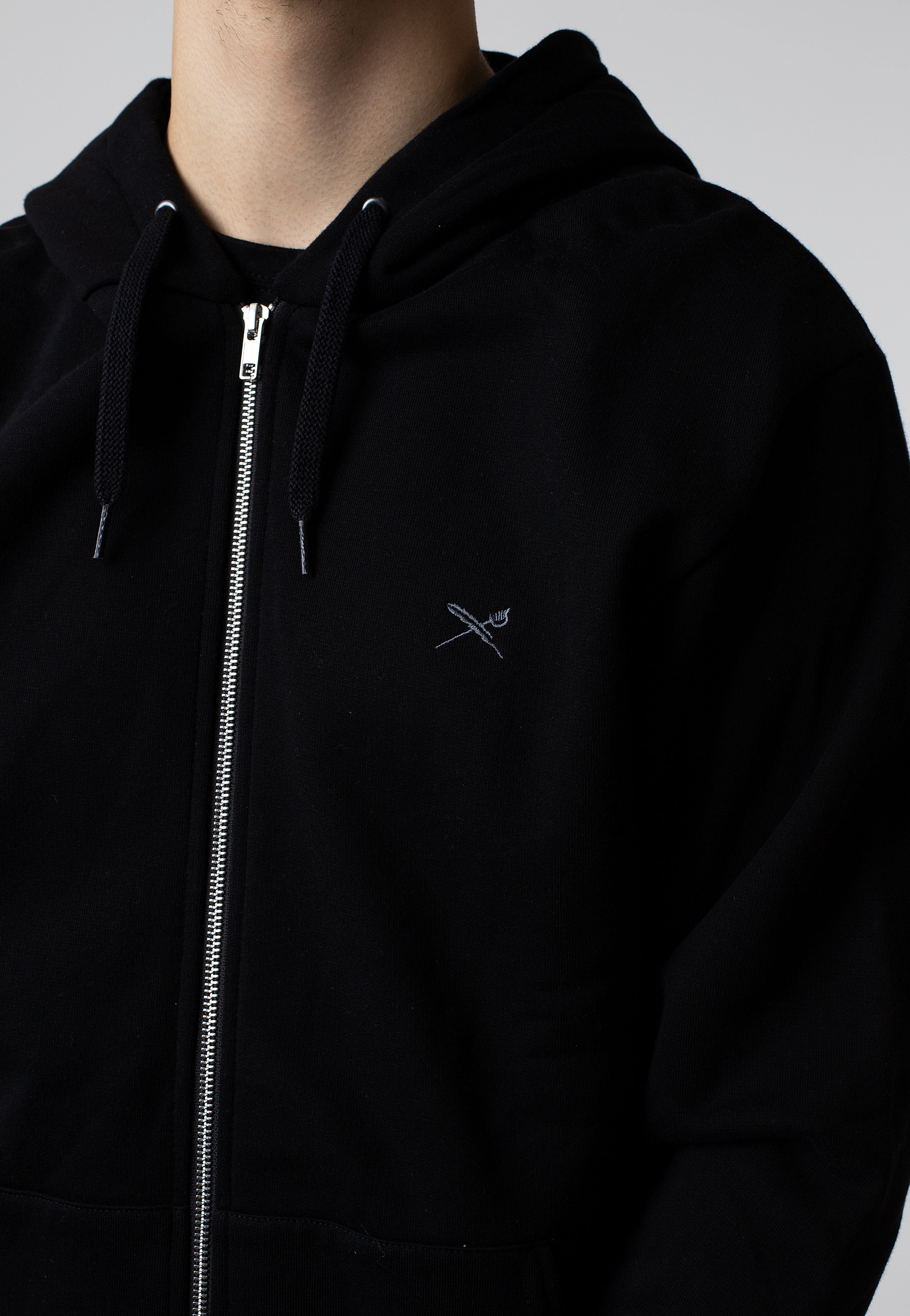 Iriedaily - Mini Flag 2 Uni Black - Zipper | Men-Image