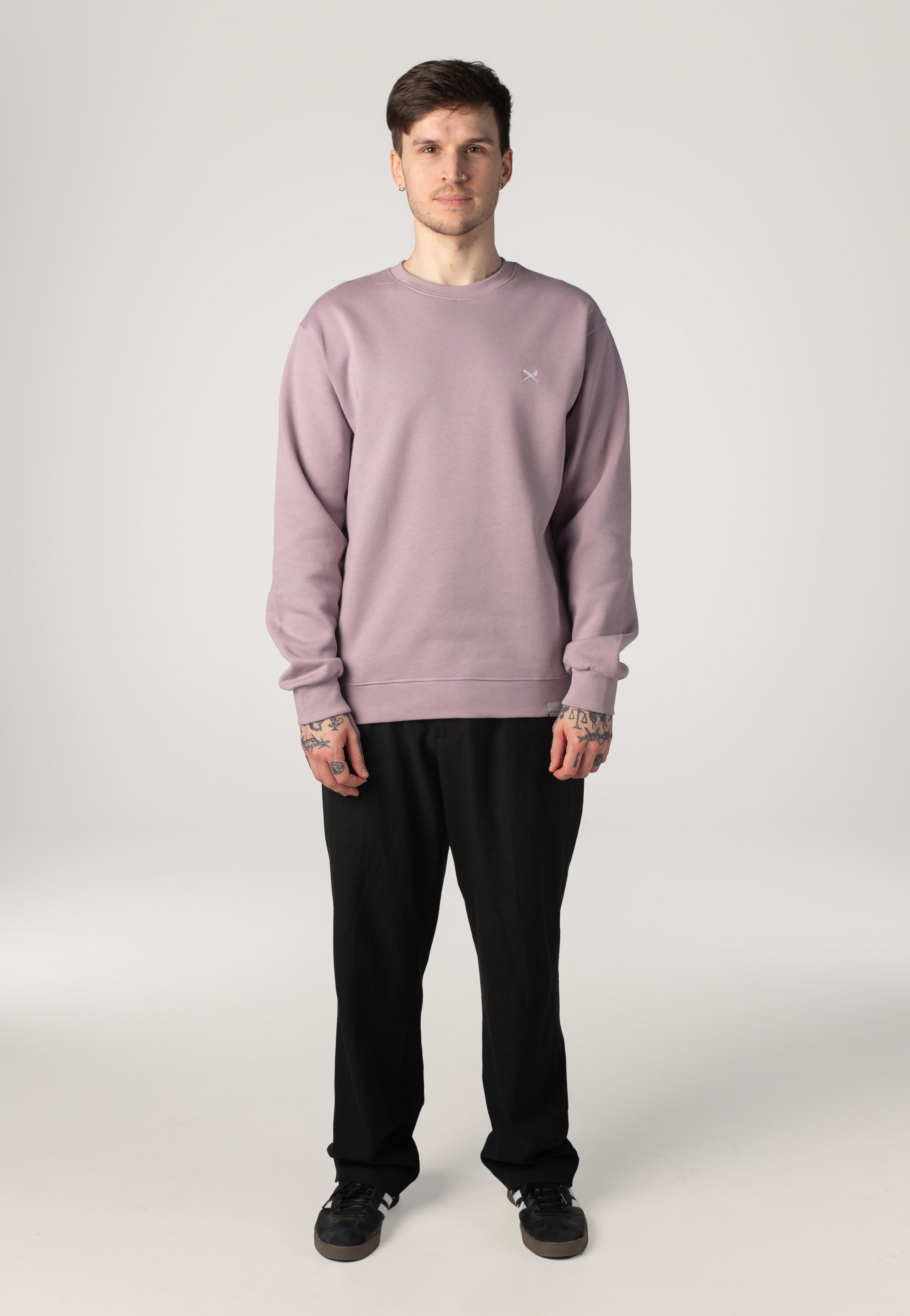 Iriedaily - Mini Flag 2 Crew Mauve - Sweater | Men-Image