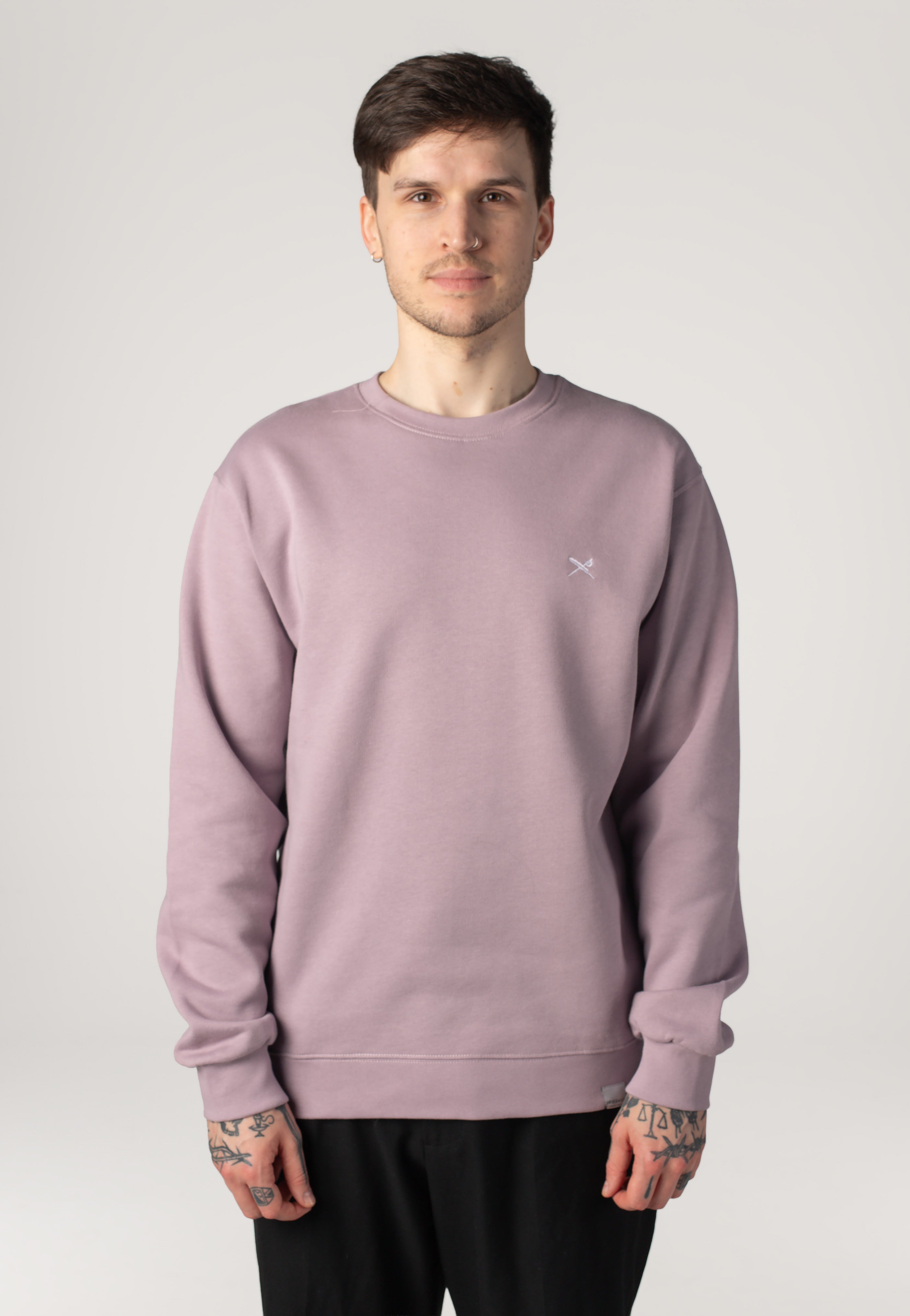 Iriedaily - Mini Flag 2 Crew Mauve - Sweater | Men-Image