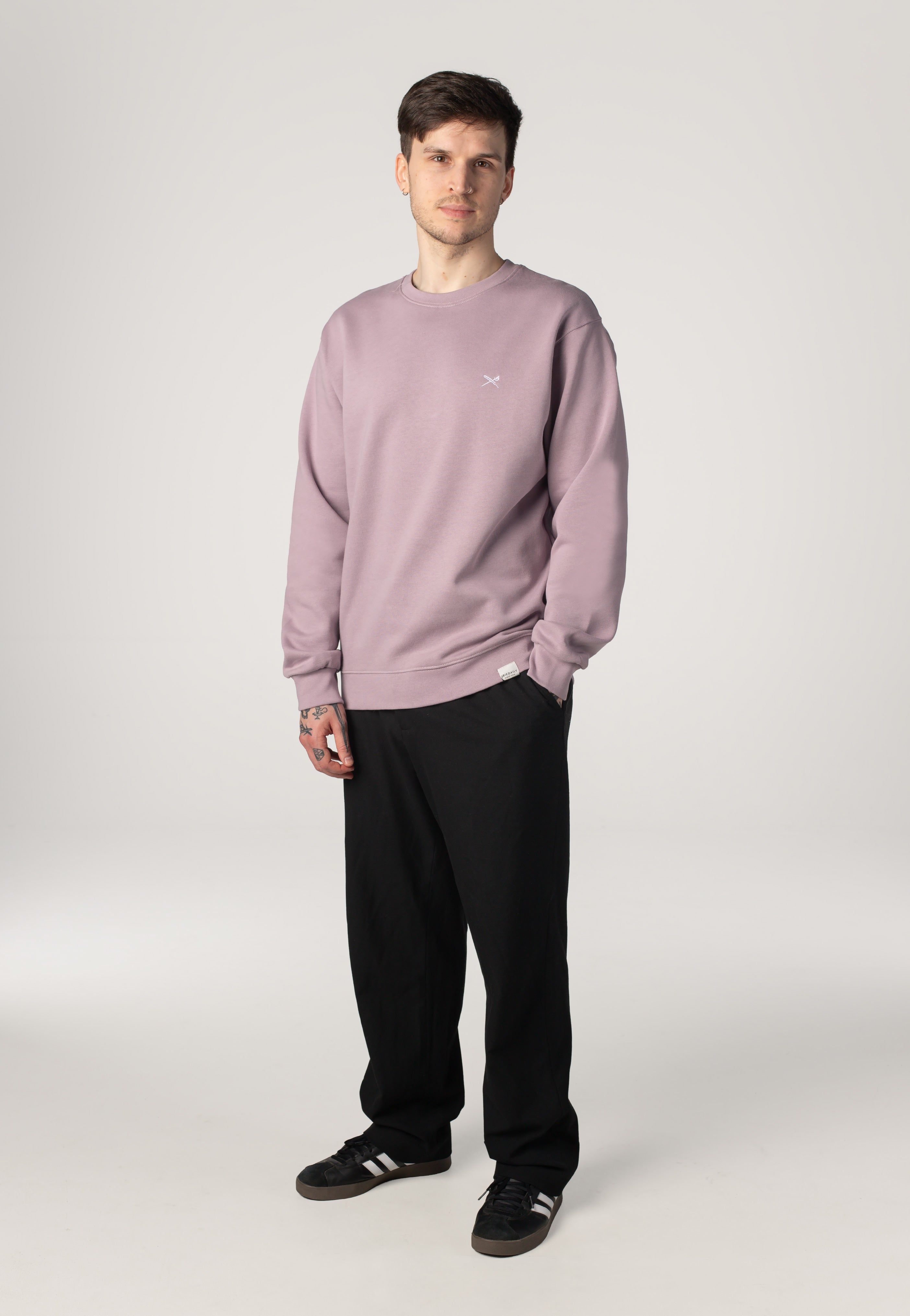 Iriedaily - Mini Flag 2 Crew Mauve - Sweater | Men-Image