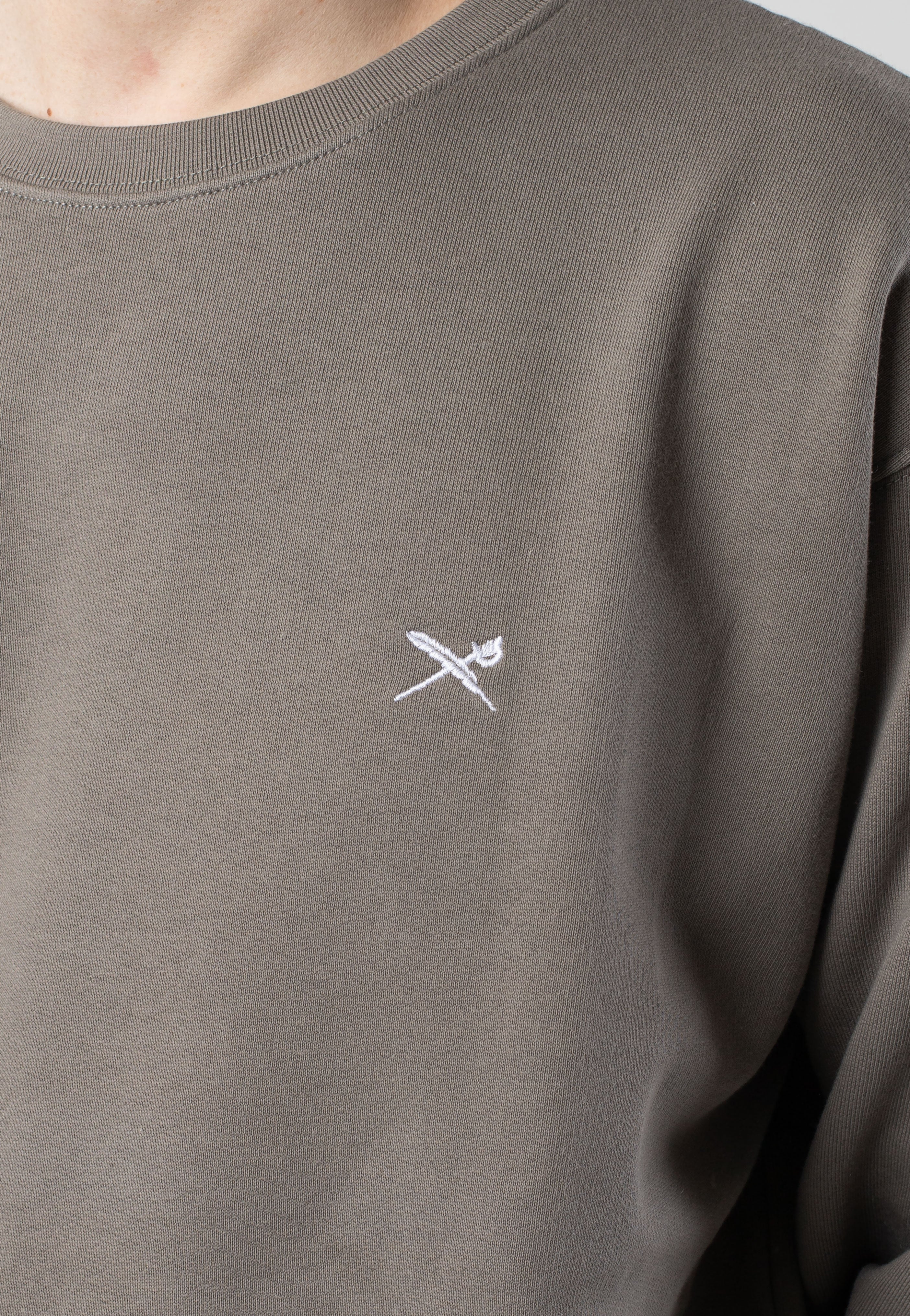 Iriedaily - Mini Flag 2 Crew Smokey Olive - Sweater | Men-Image