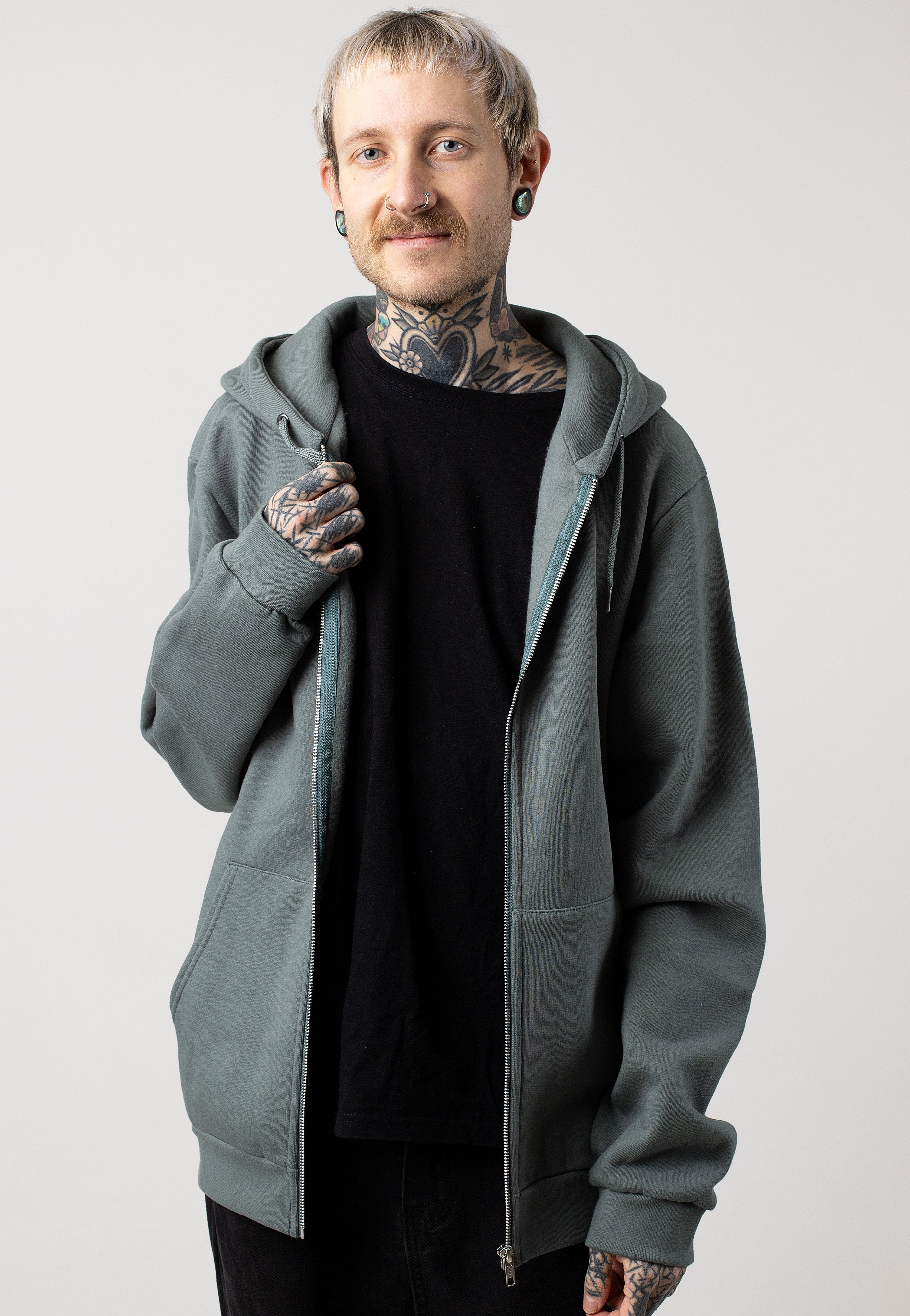 Iriedaily - Mini Flag 2 Jungle Green - Zipper | Men-Image