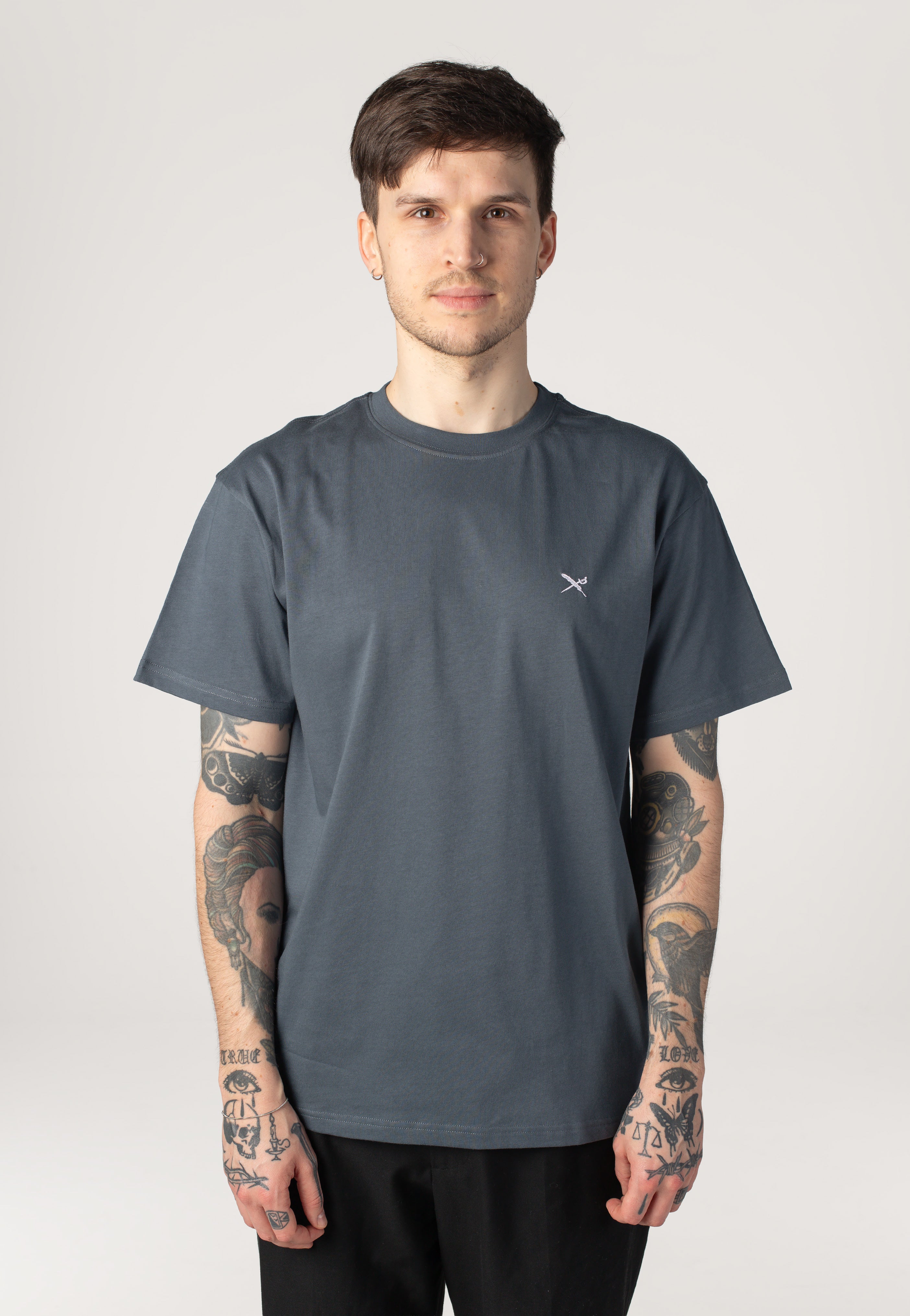 Iriedaily - Mini Flag Relaxed Dark Steel - T-Shirt | Men-Image