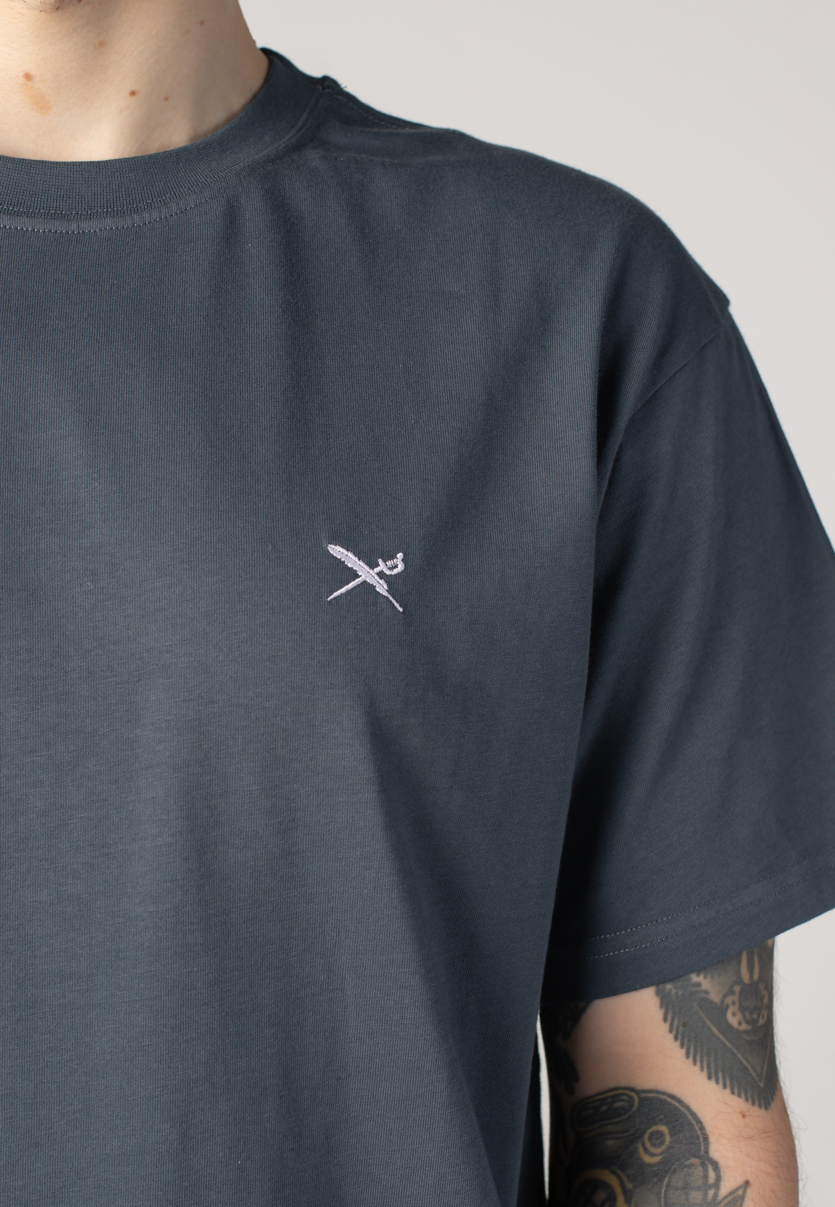 Iriedaily - Mini Flag Relaxed Dark Steel - T-Shirt | Men-Image