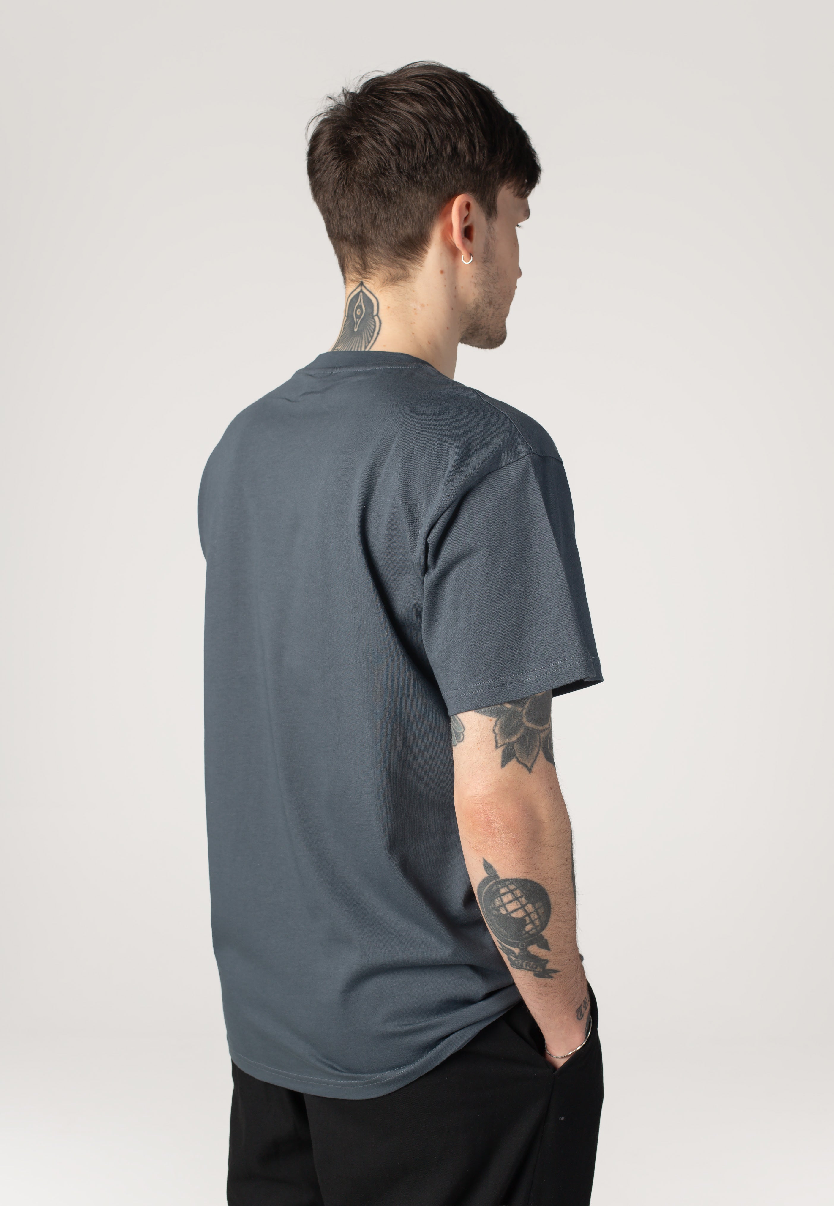 Iriedaily - Mini Flag Relaxed Dark Steel - T-Shirt | Men-Image