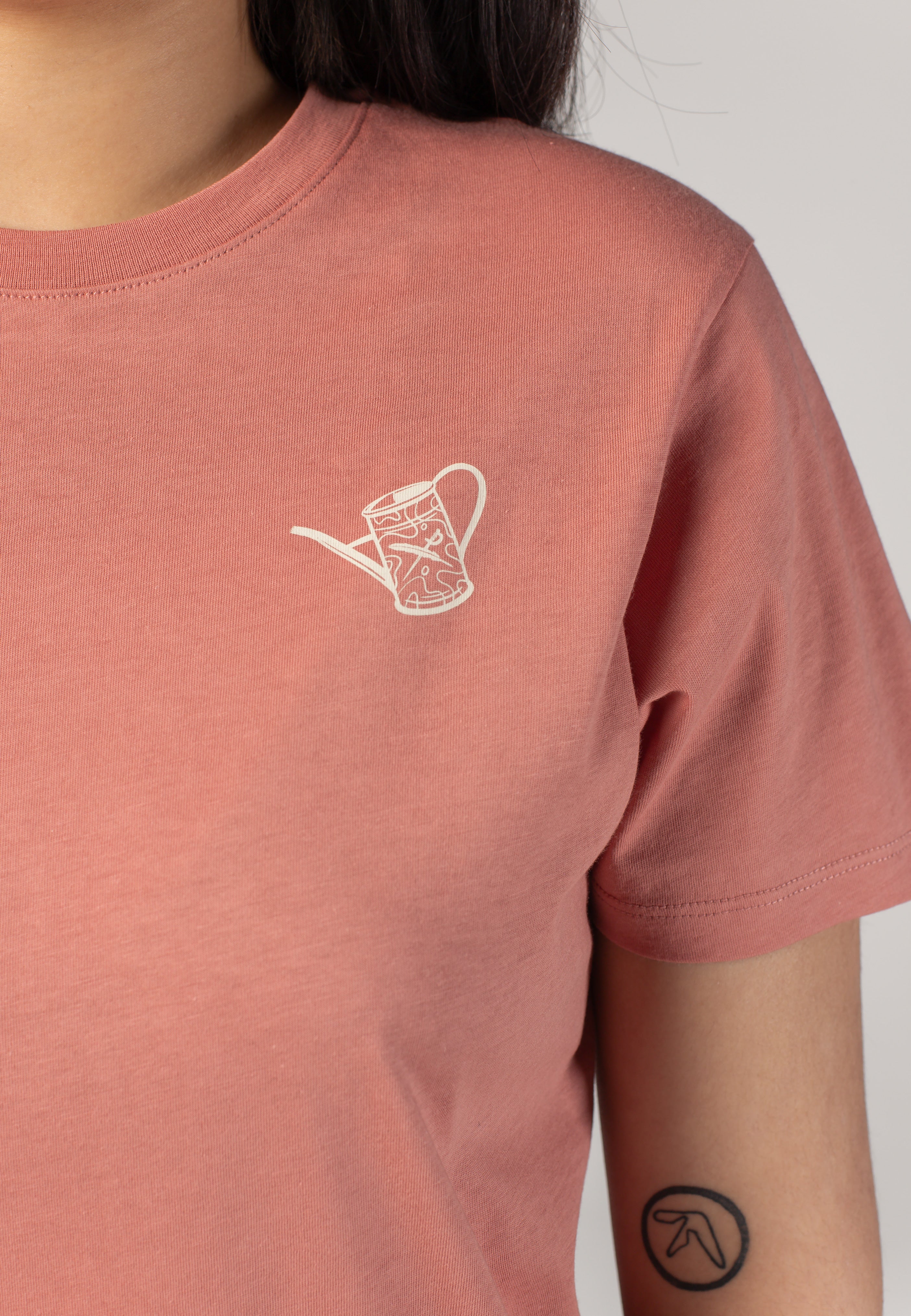 Iriedaily - Monstera Mineral Red - T-Shirt | Women-Image