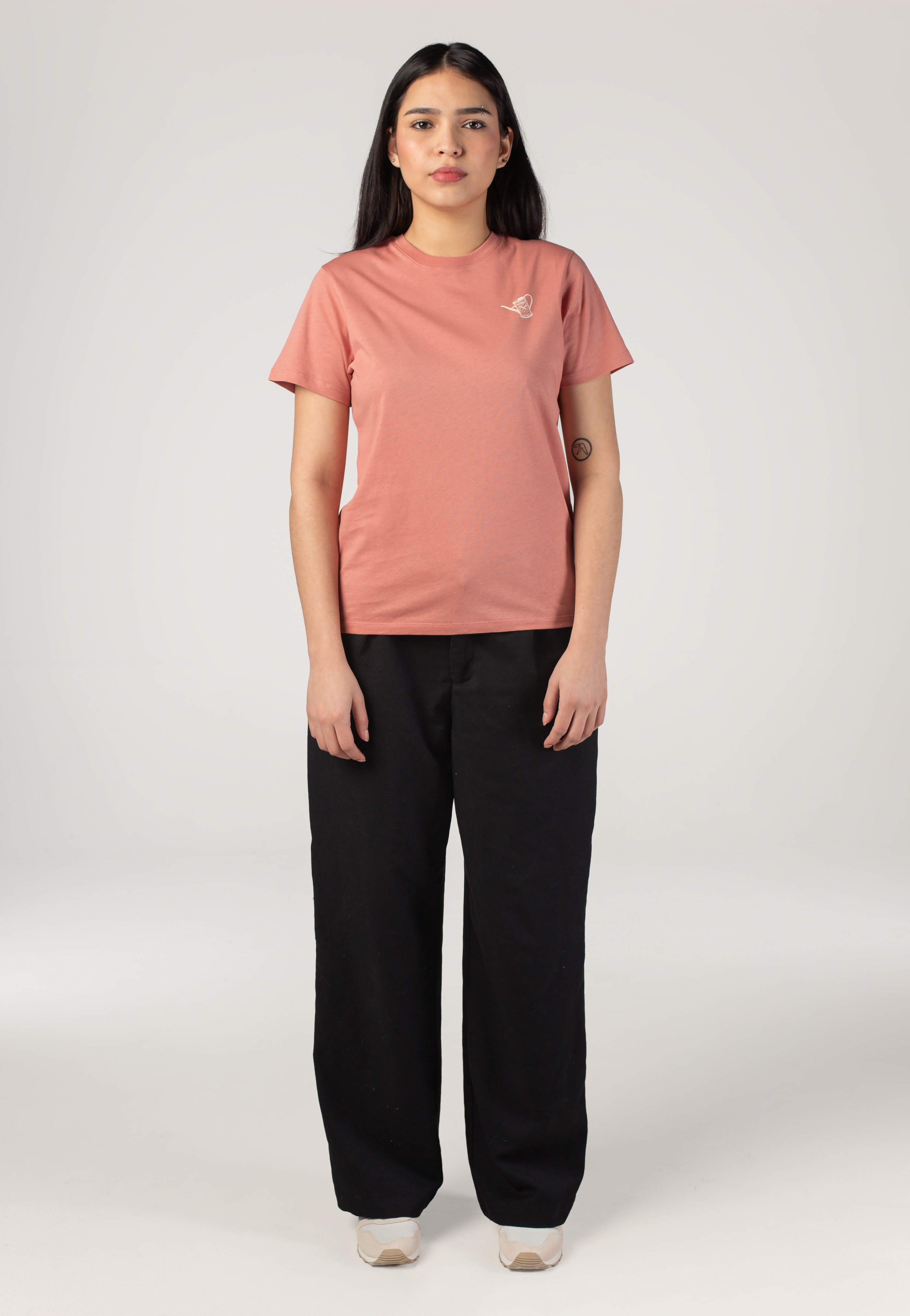 Iriedaily - Monstera Mineral Red - T-Shirt | Women-Image