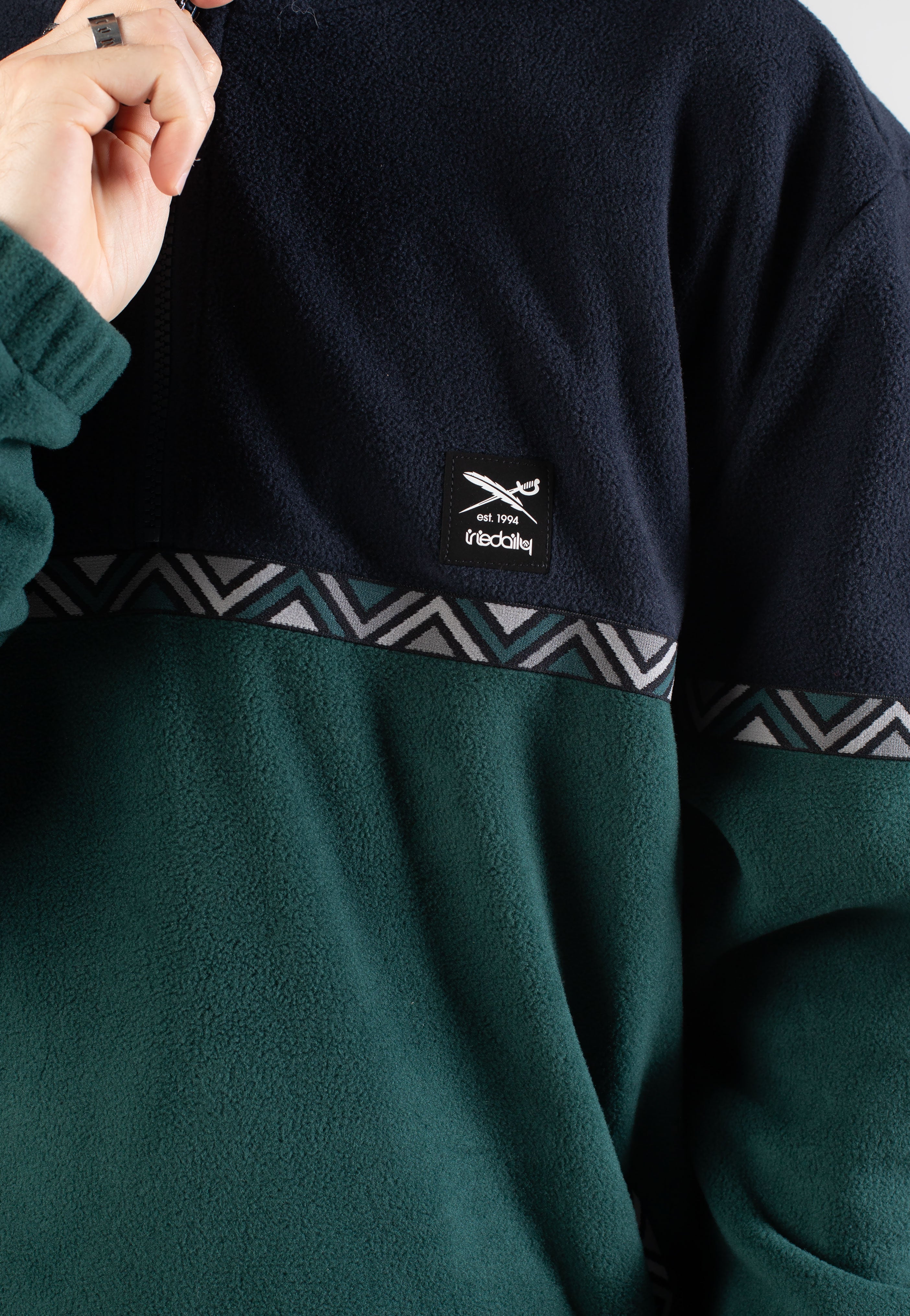 Iriedaily - Monte Noe Blue Green - Sweater | Men-Image