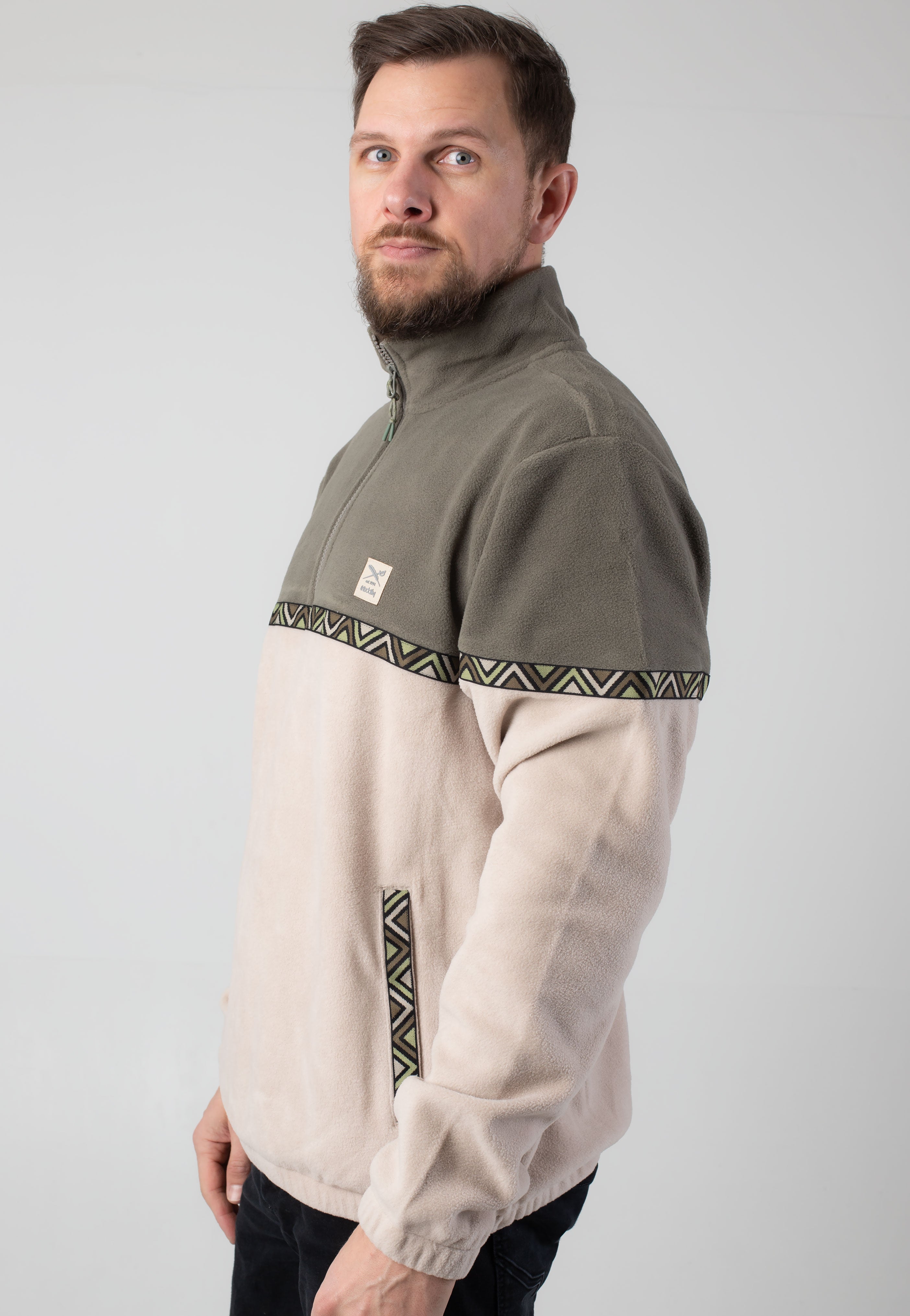 Iriedaily - Monte Noe Smokey Olive - Sweater | Men-Image