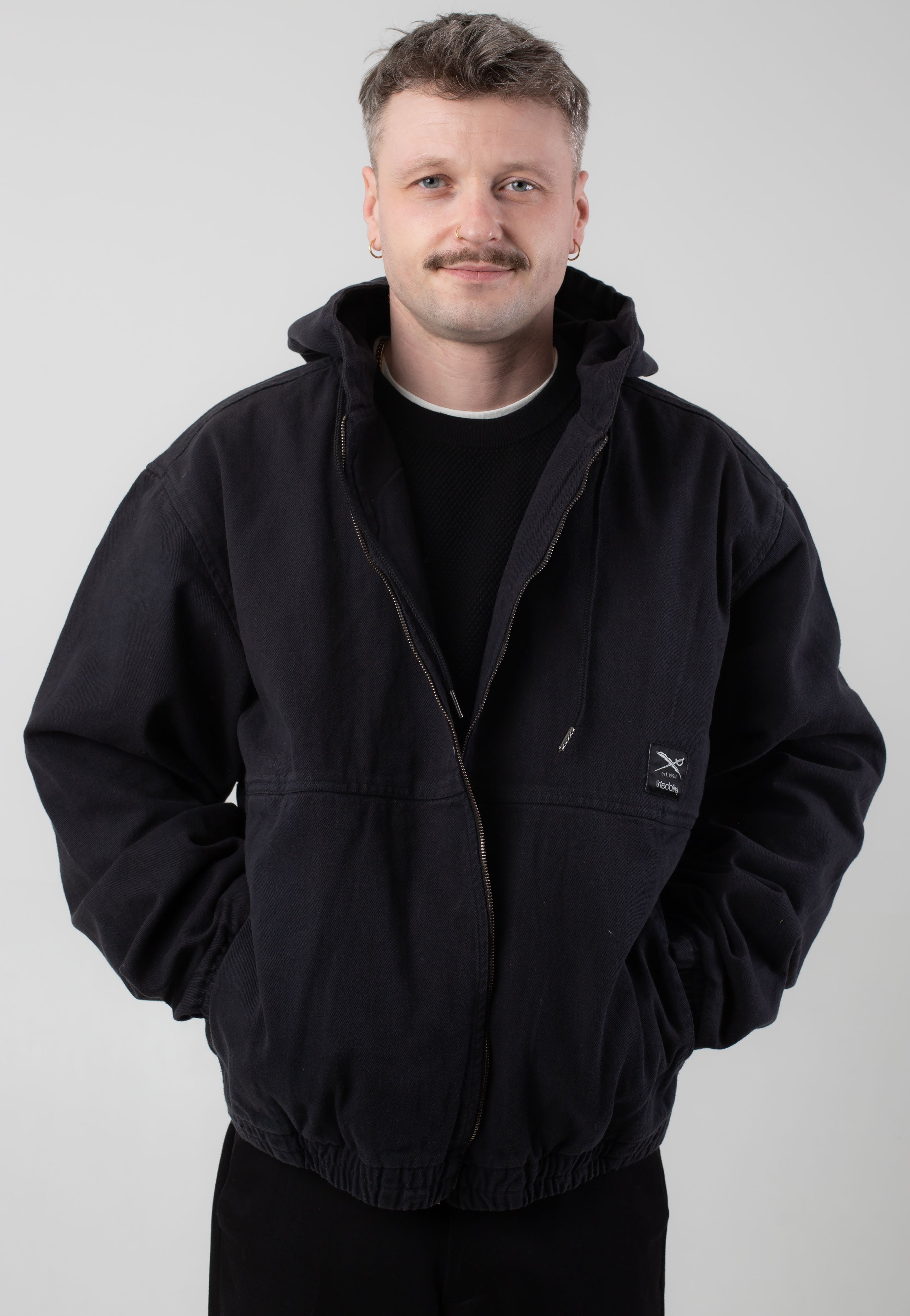 Iriedaily - Nanolo Hood Black - Jacket | Men-Image