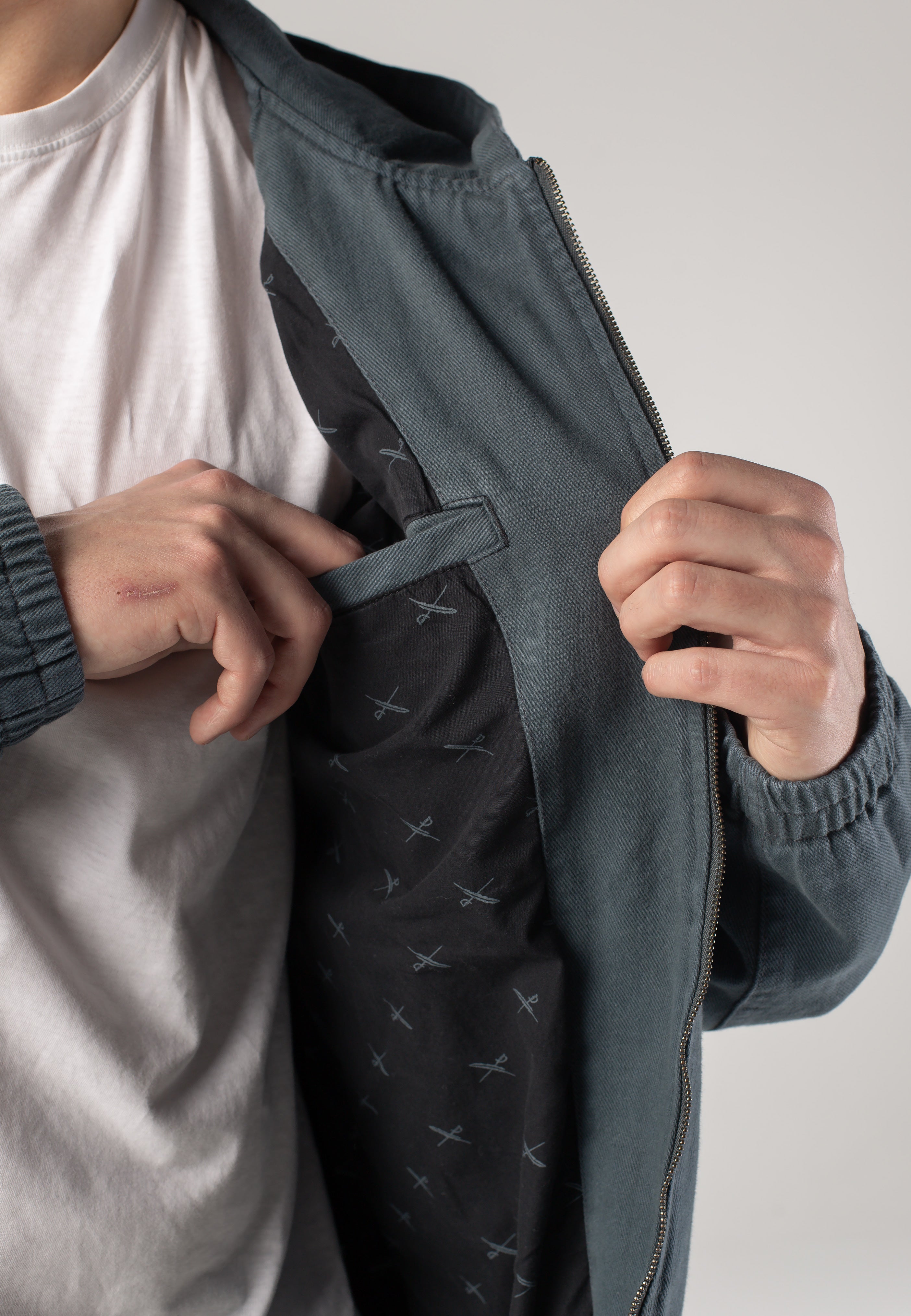 Iriedaily - Nanolo Hood Dark Jungle - Jacket | Men-Image