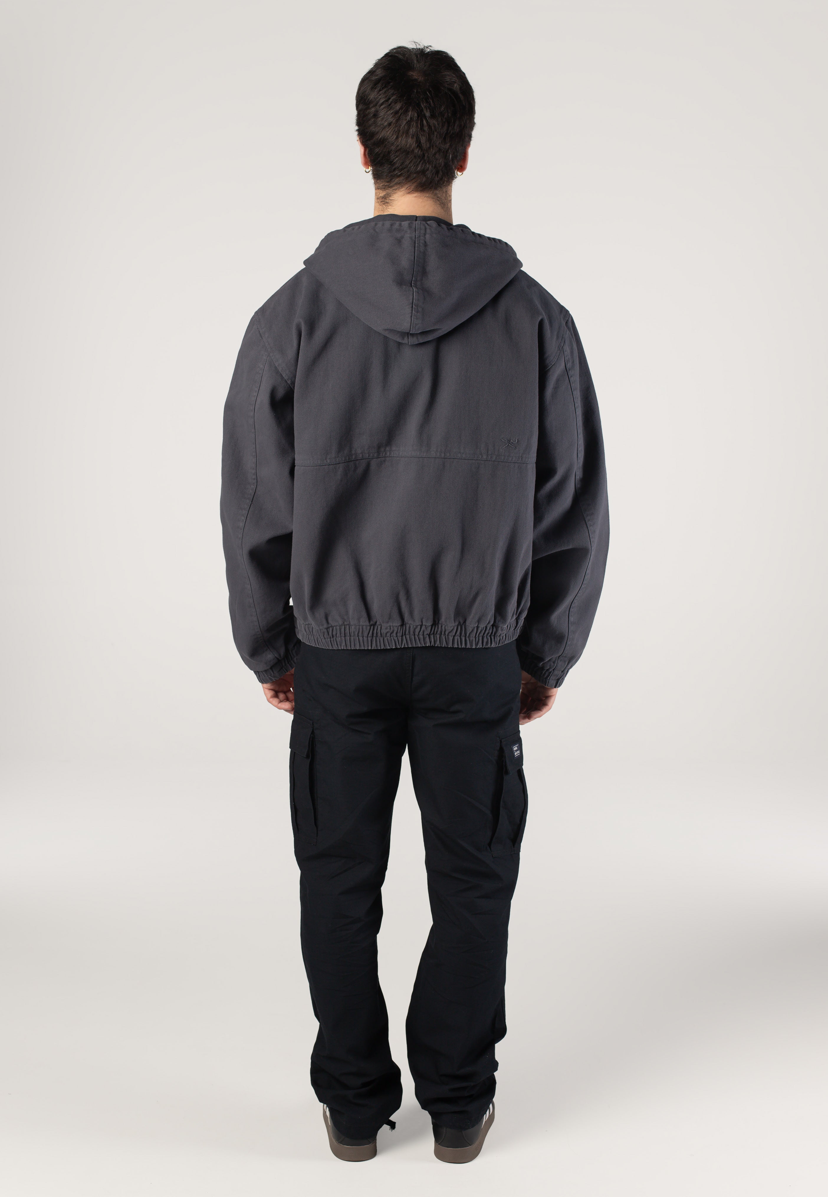 Iriedaily - Nanolo Hood Dark Steel - Jacket | Men-Image