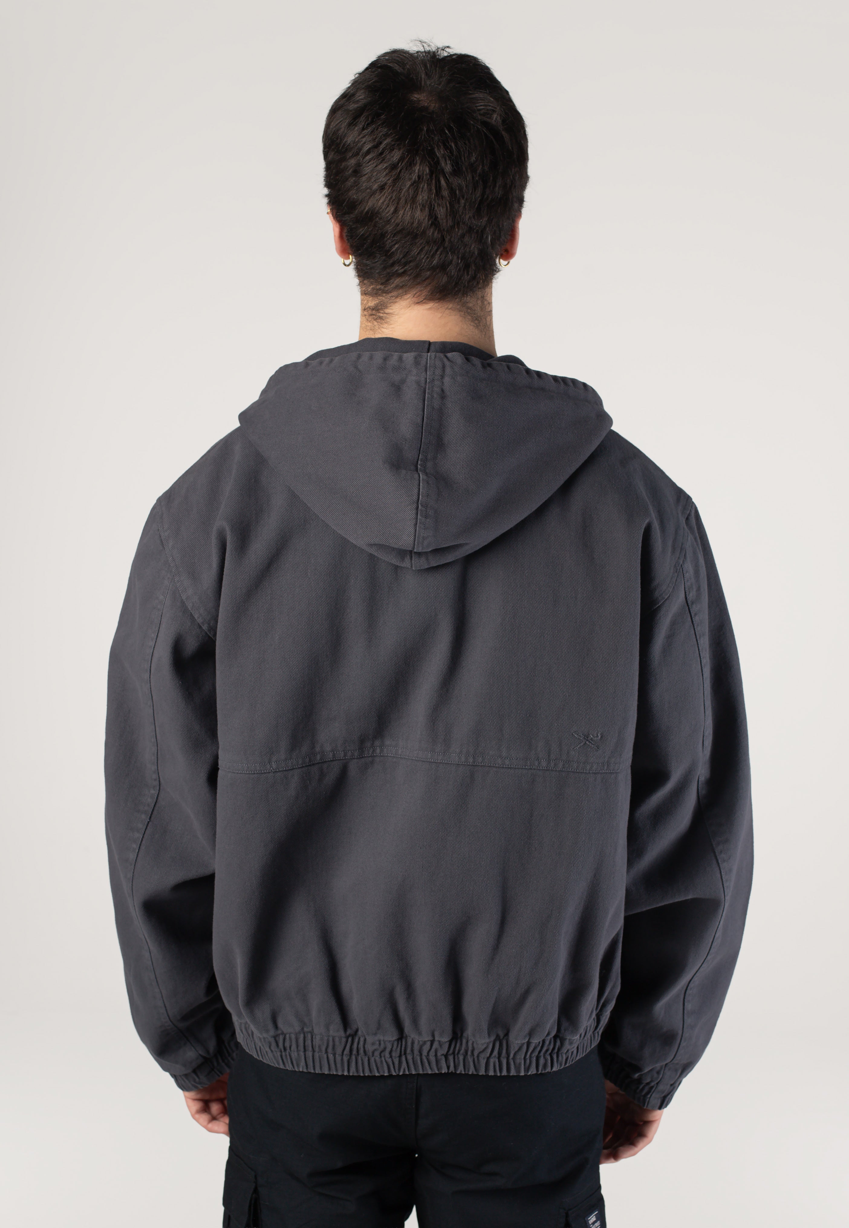 Iriedaily - Nanolo Hood Dark Steel - Jacket | Men-Image