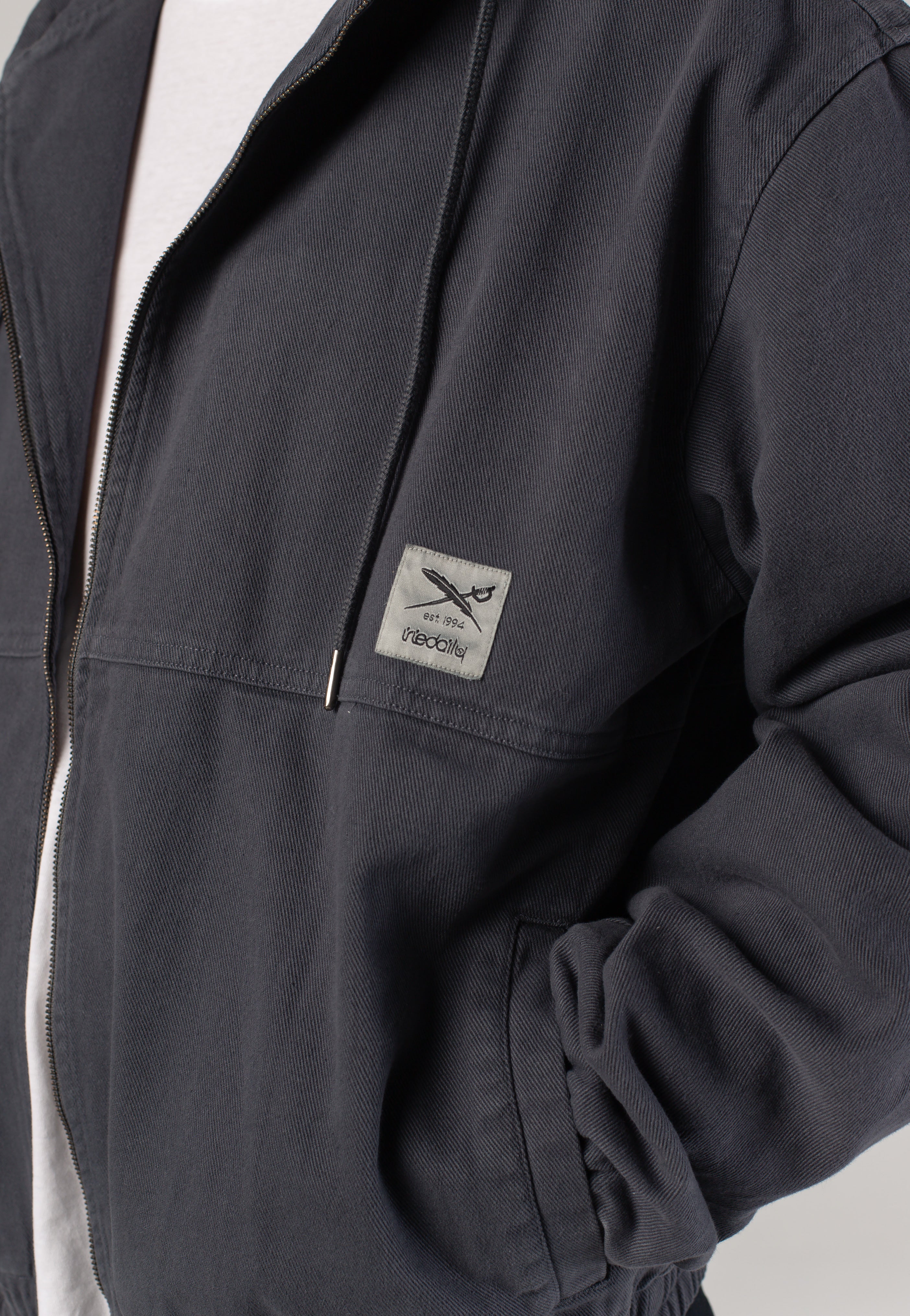 Iriedaily - Nanolo Hood Dark Steel - Jacket | Men-Image