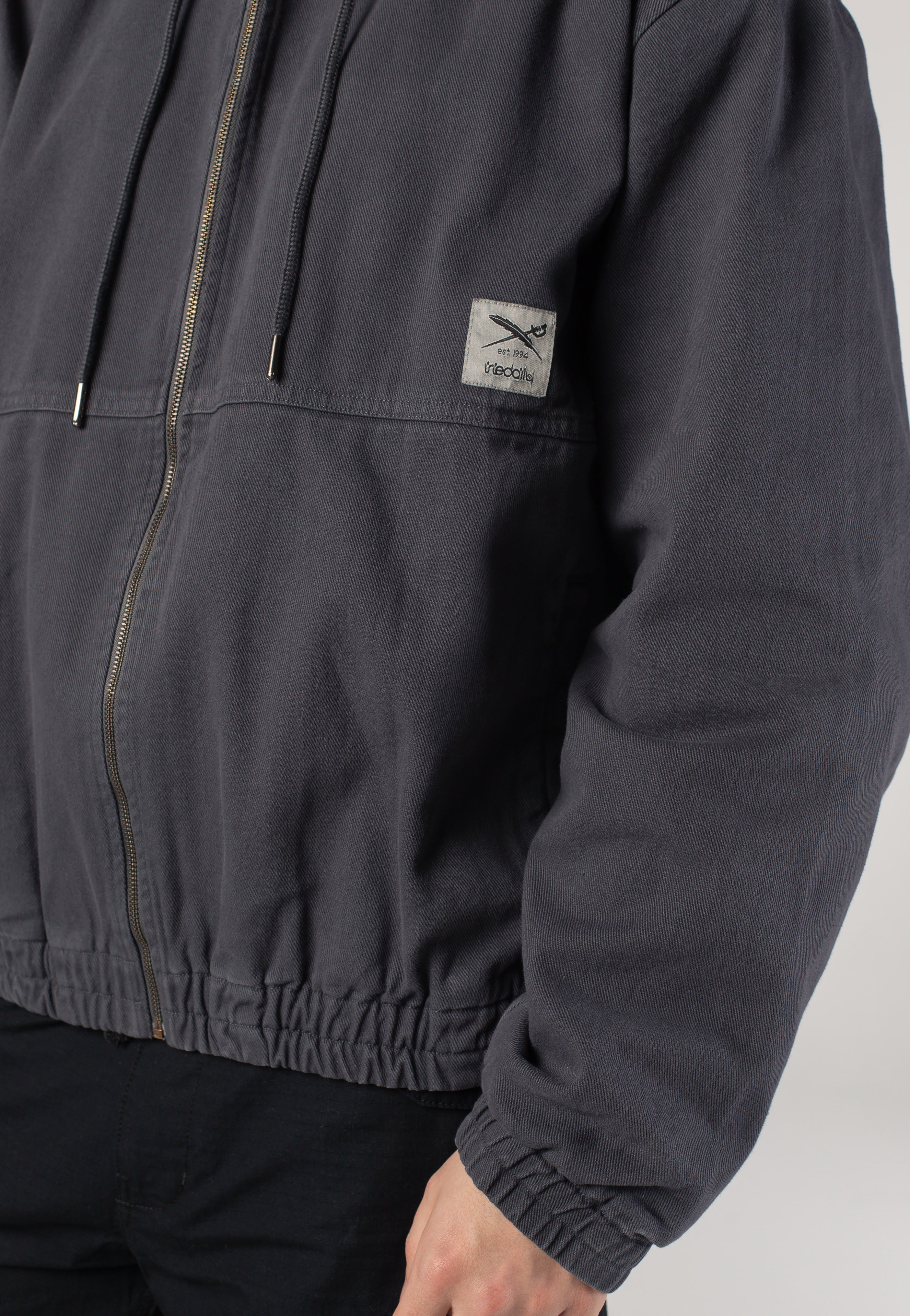 Iriedaily - Nanolo Hood Dark Steel - Jacket | Men-Image