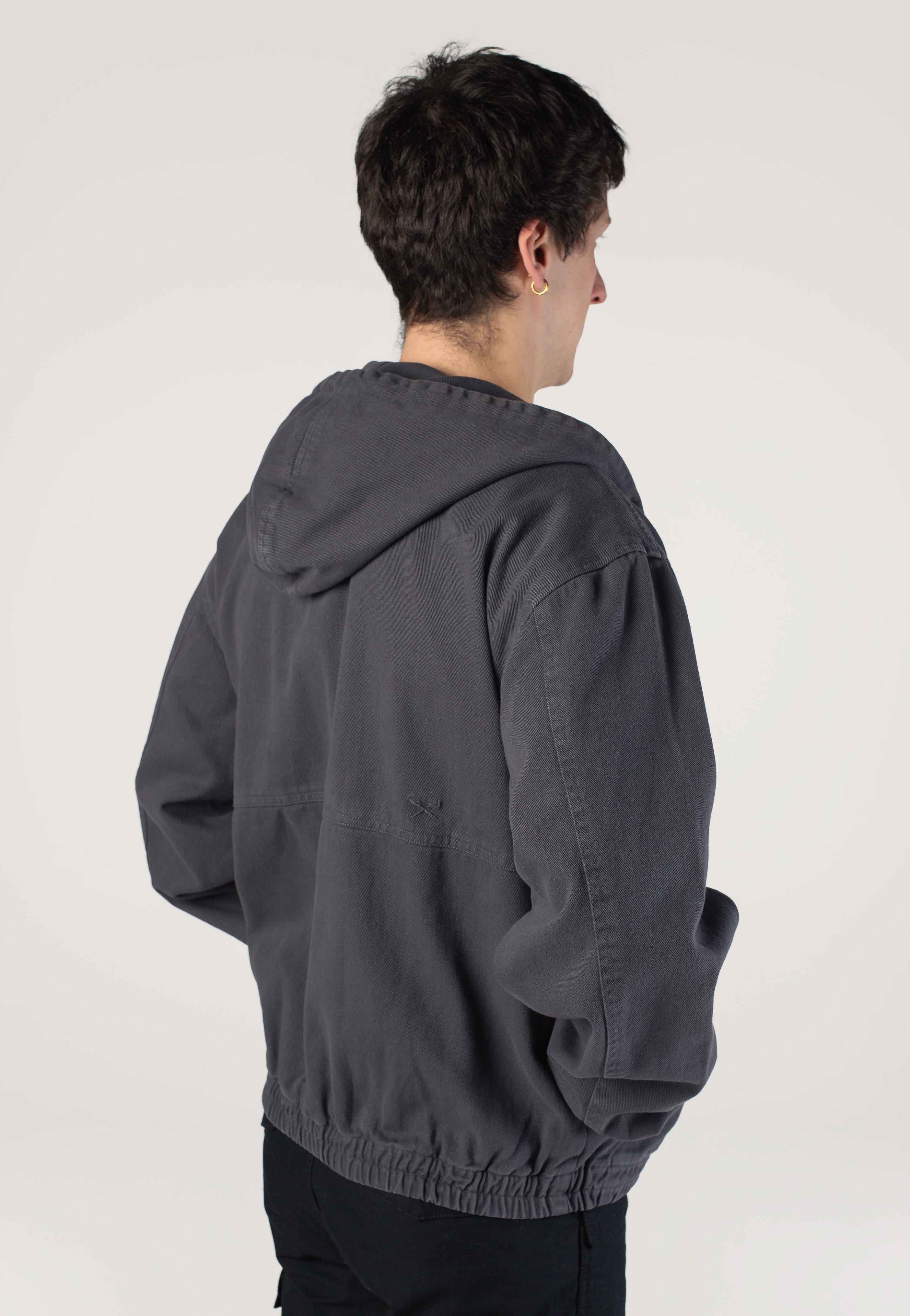 Iriedaily - Nanolo Hood Dark Steel - Jacket | Men-Image