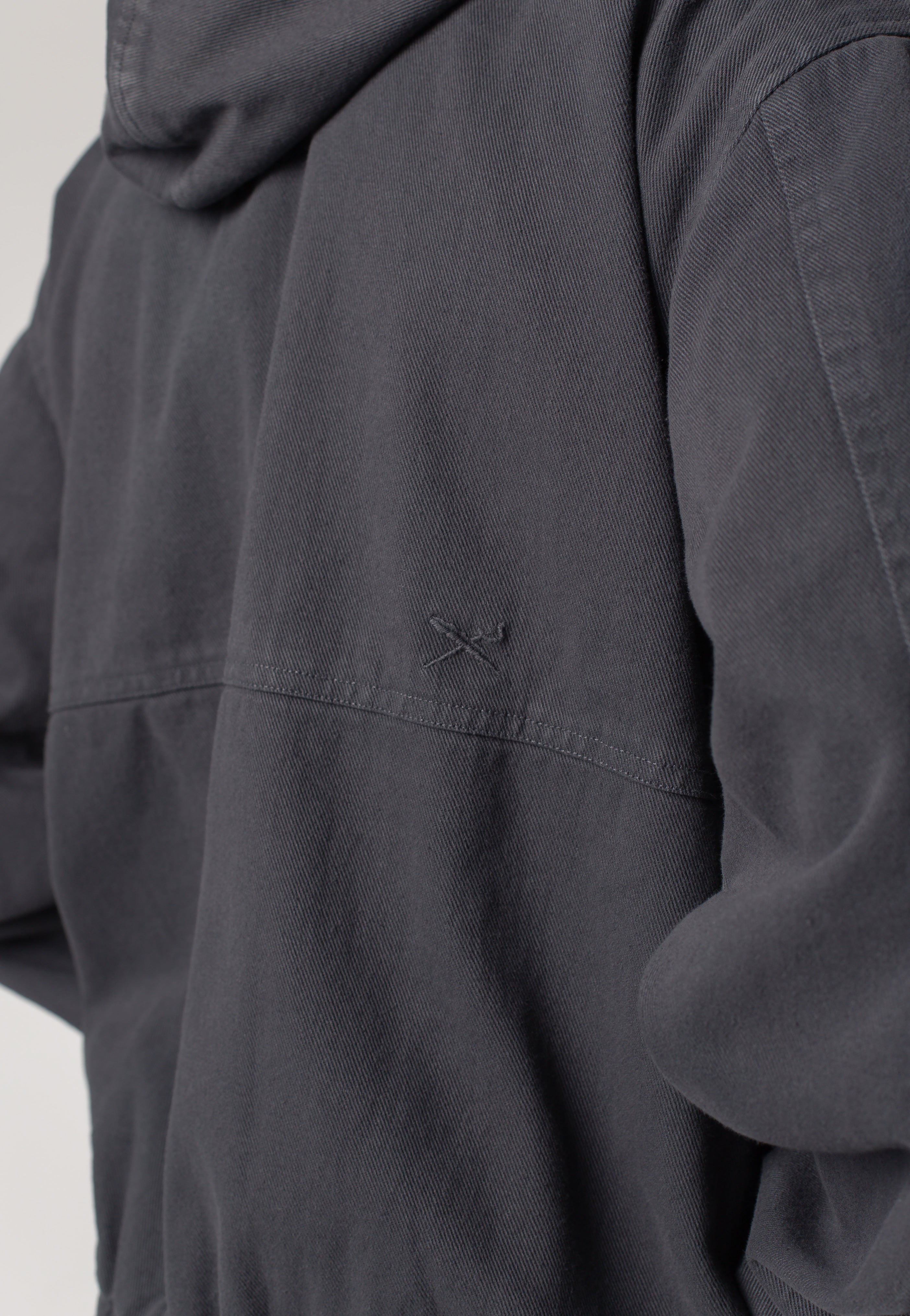 Iriedaily - Nanolo Hood Dark Steel - Jacket | Men-Image